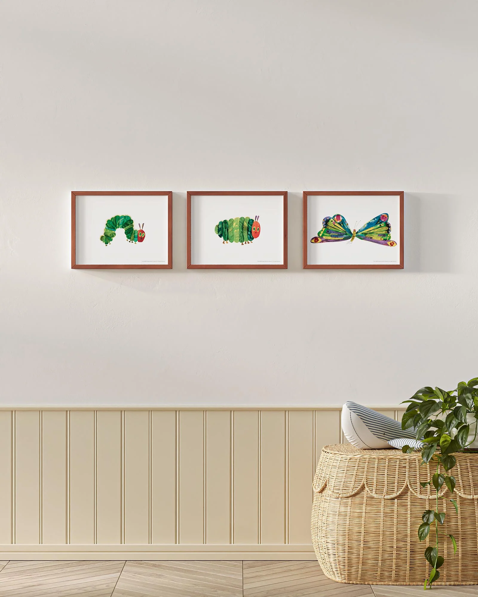 A Beautiful Butterfly! Framed Wall Art Set | Eric Carle x Nestig - Image 4