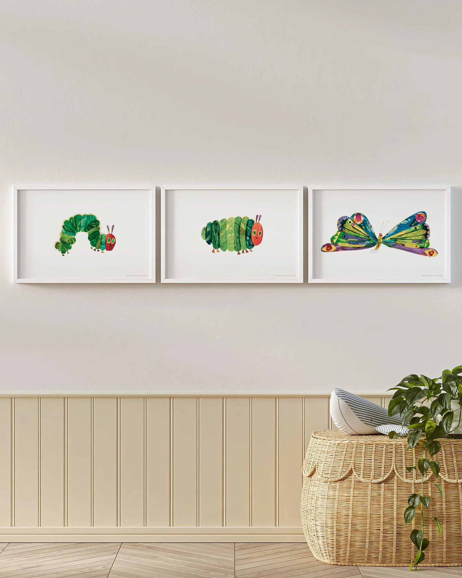 A Beautiful Butterfly! Framed Wall Art Set | Eric Carle x Nestig - Image 5