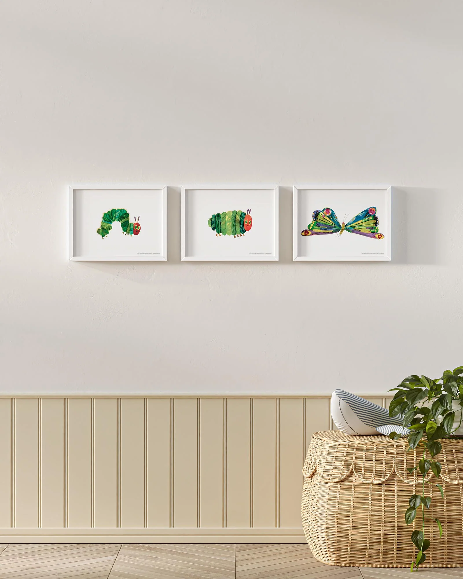 A Beautiful Butterfly! Framed Wall Art Set | Eric Carle x Nestig - Image 6