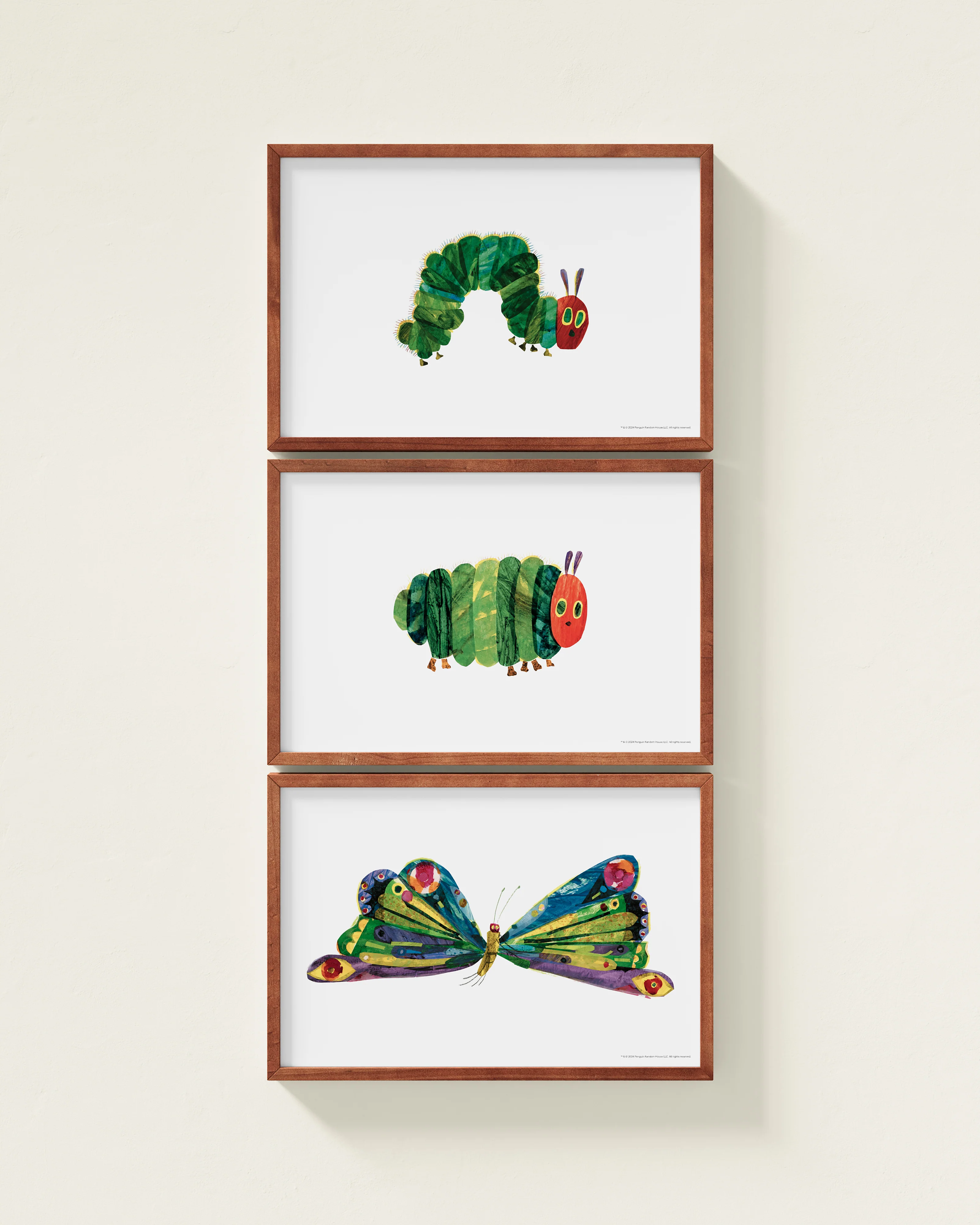 A Beautiful Butterfly! Framed Wall Art Set | Eric Carle x Nestig - Image 7