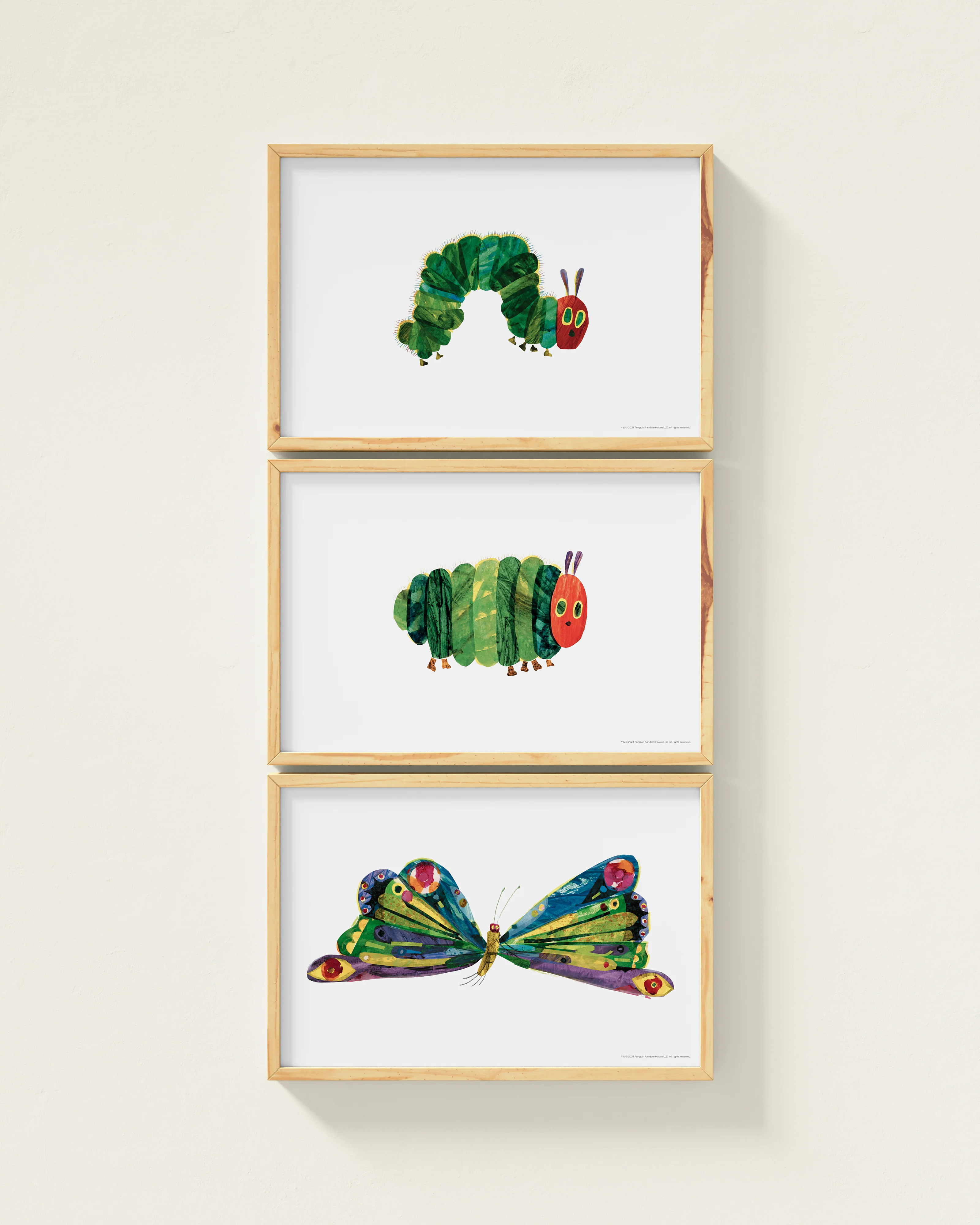 A Beautiful Butterfly! Framed Wall Art Set | Eric Carle x Nestig - Image 8
