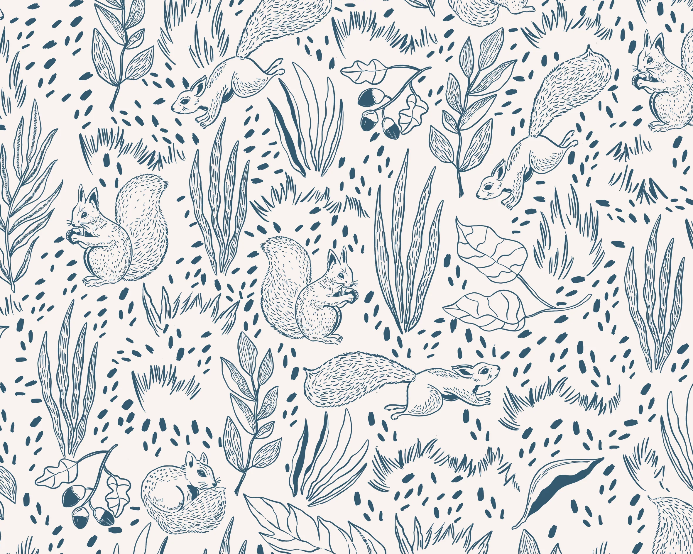 Acorn Wallpaper Sample - Image 3