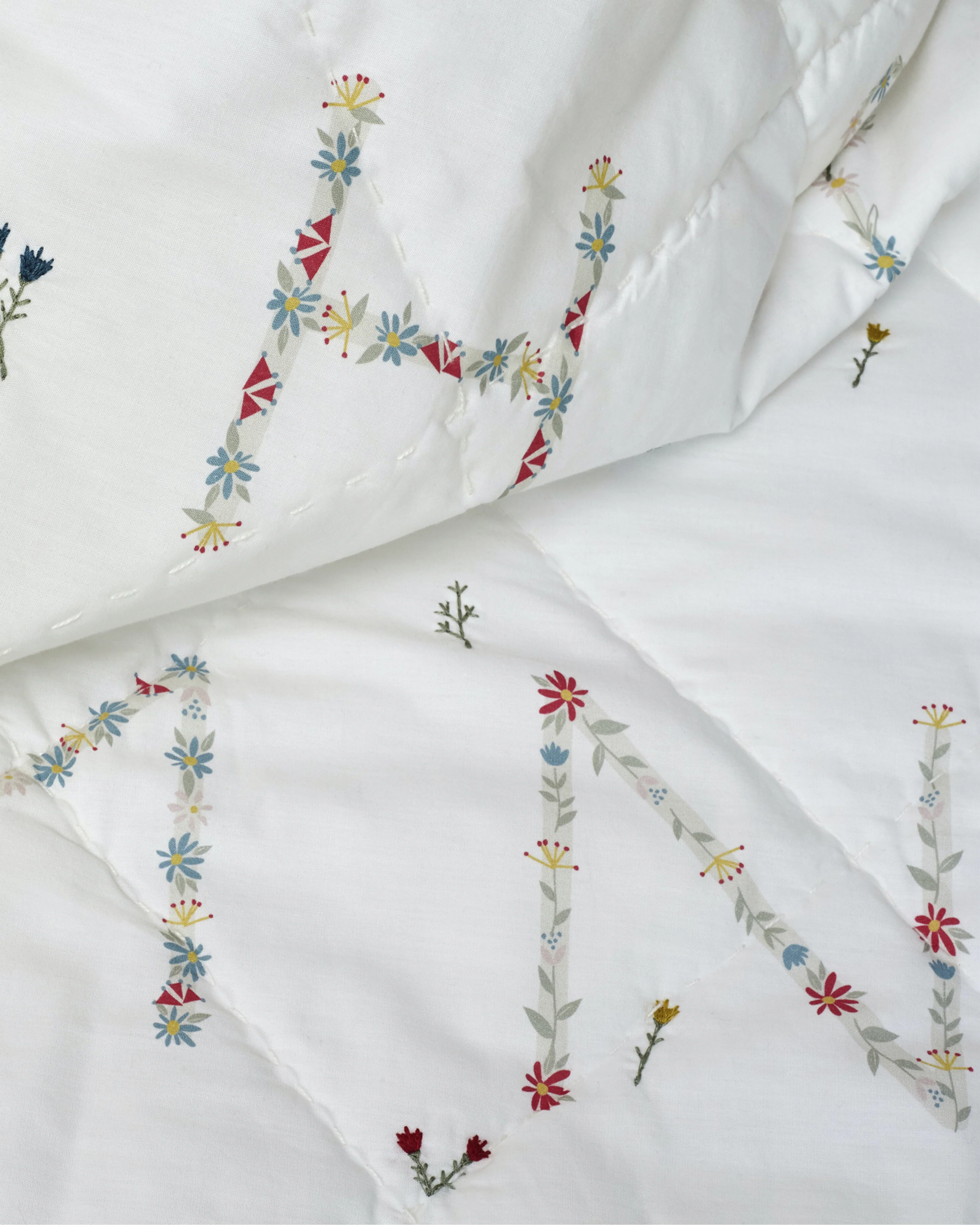Alphabet Garden Baby Quilt - Image 4