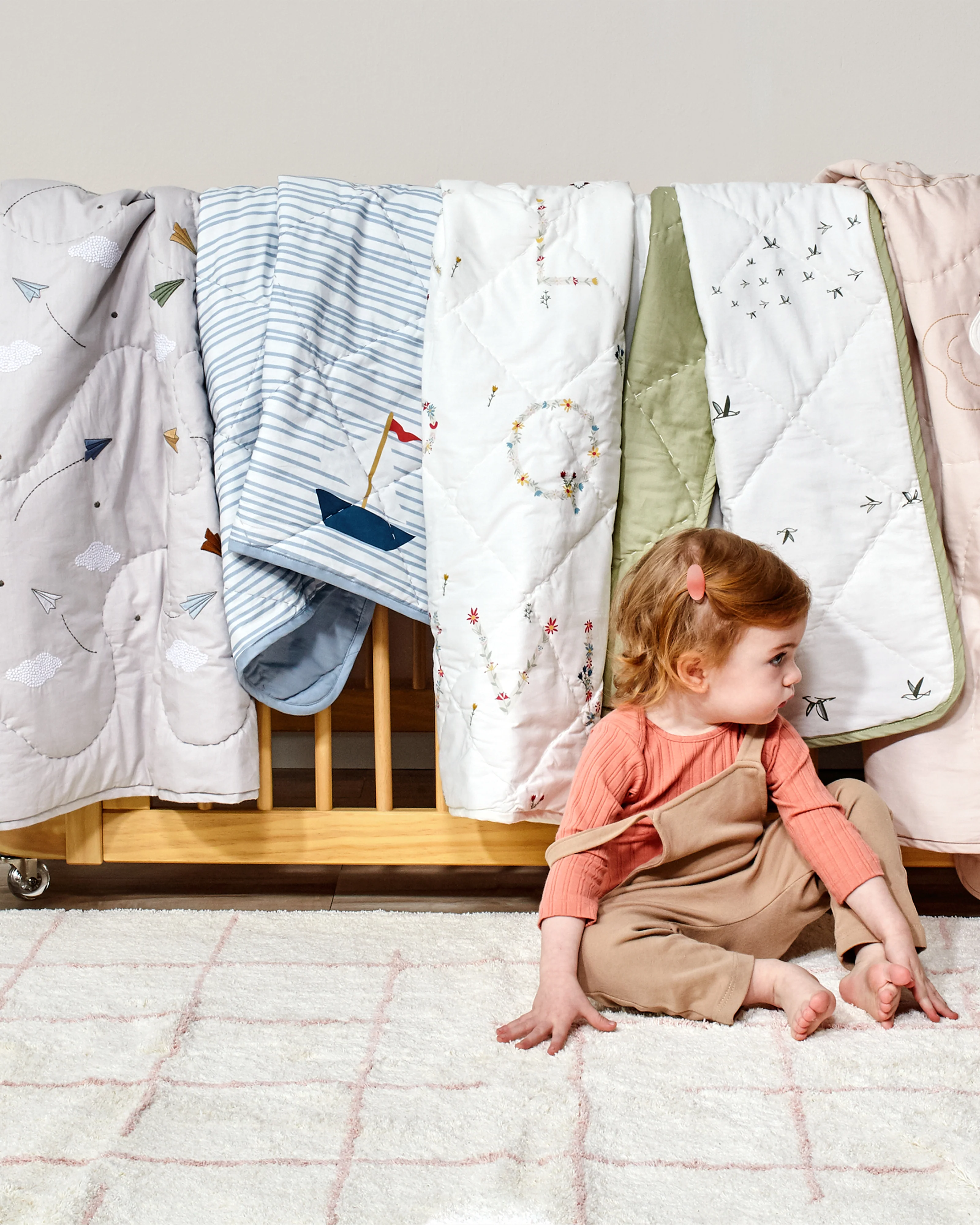Alphabet Garden Baby Quilt - Image 5