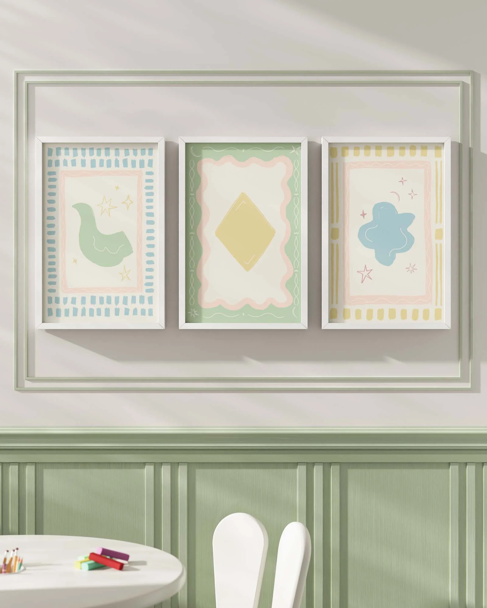 Artist's Apartment Framed Wall Art Set - Image 10
