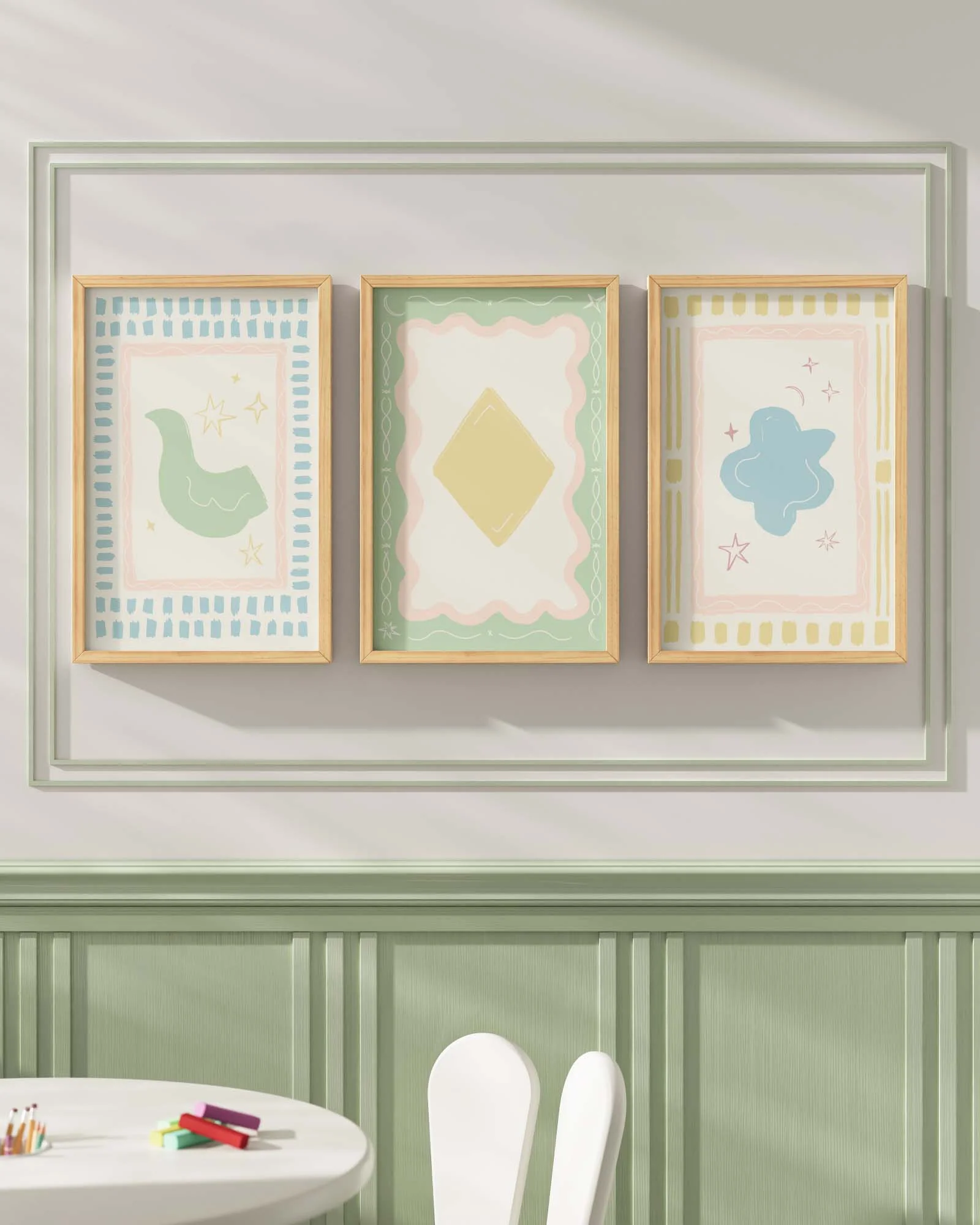 Artist's Apartment Framed Wall Art Set - Image 11