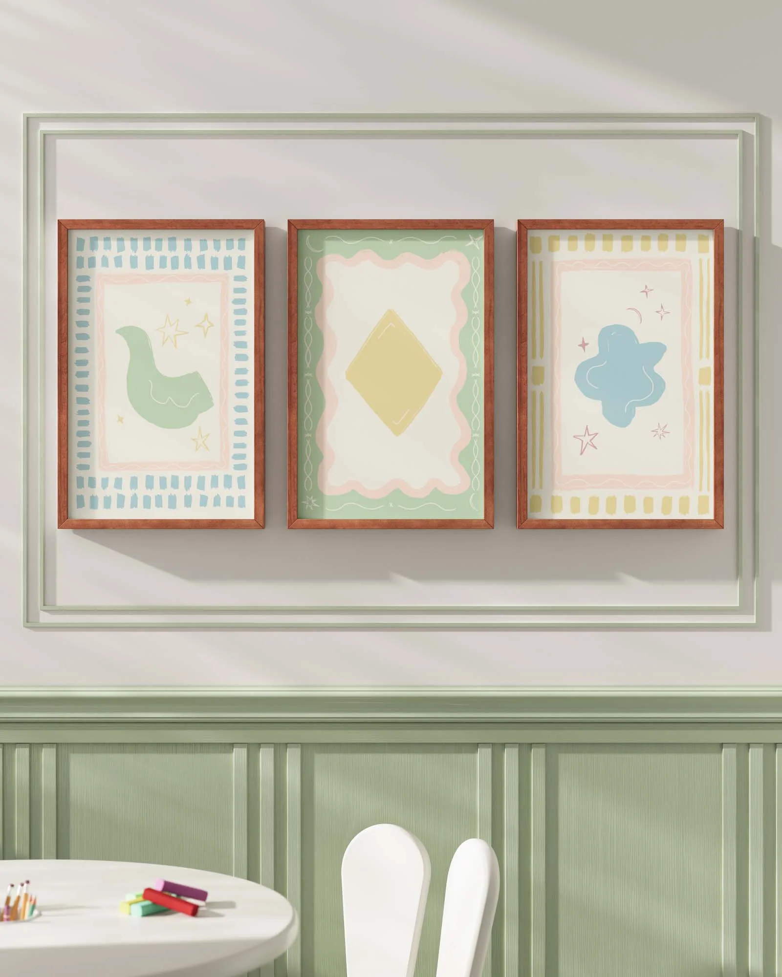 Artist's Apartment Framed Wall Art Set - Image 16