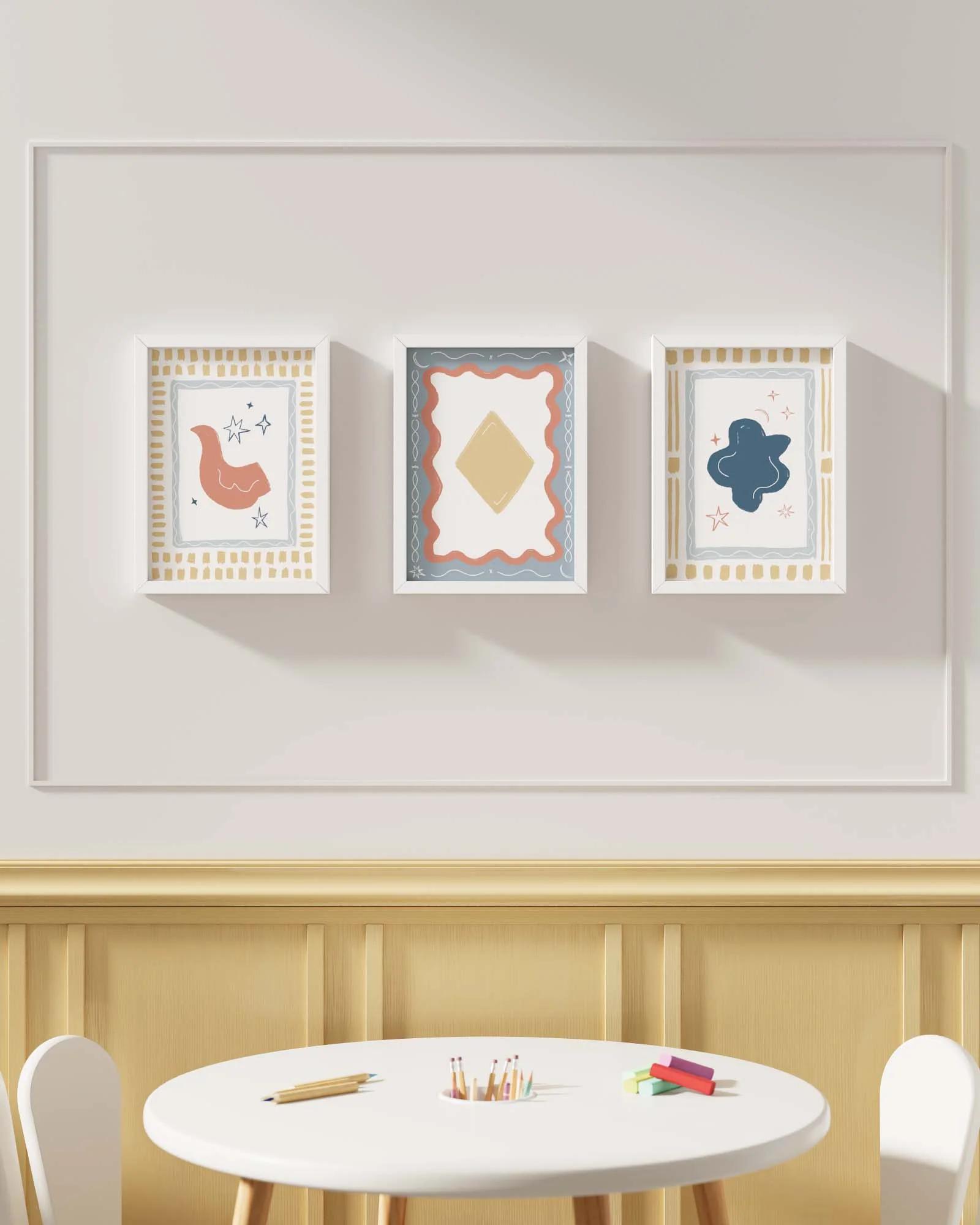 Artist's Apartment Framed Wall Art Set - Image 4