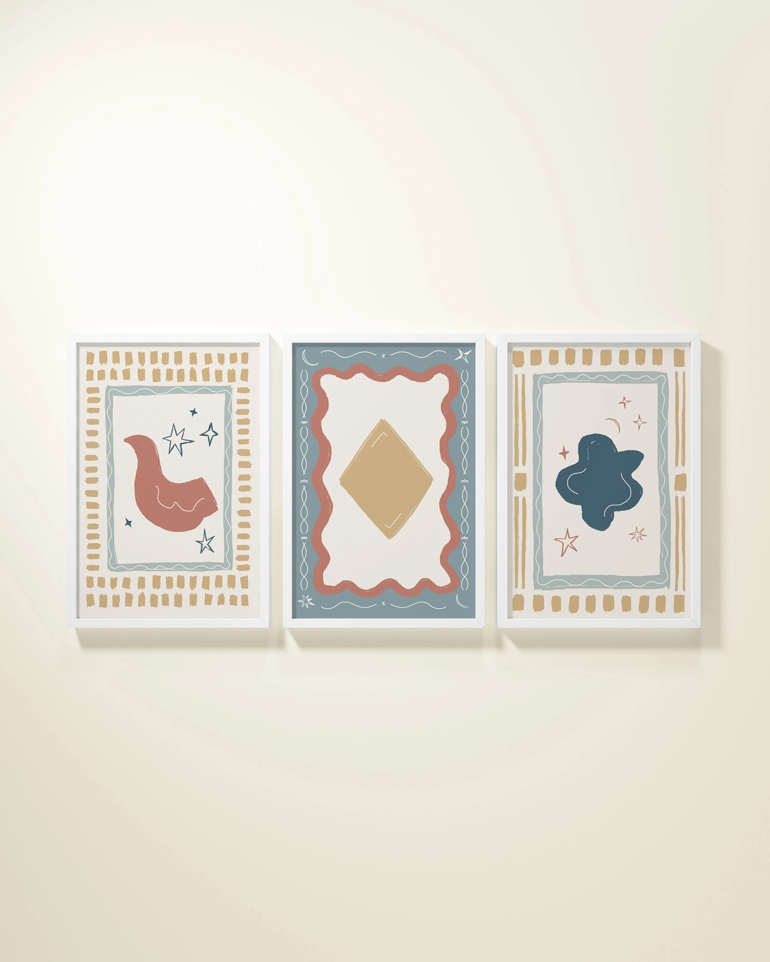 Artist's Apartment Framed Wall Art Set - Image 9