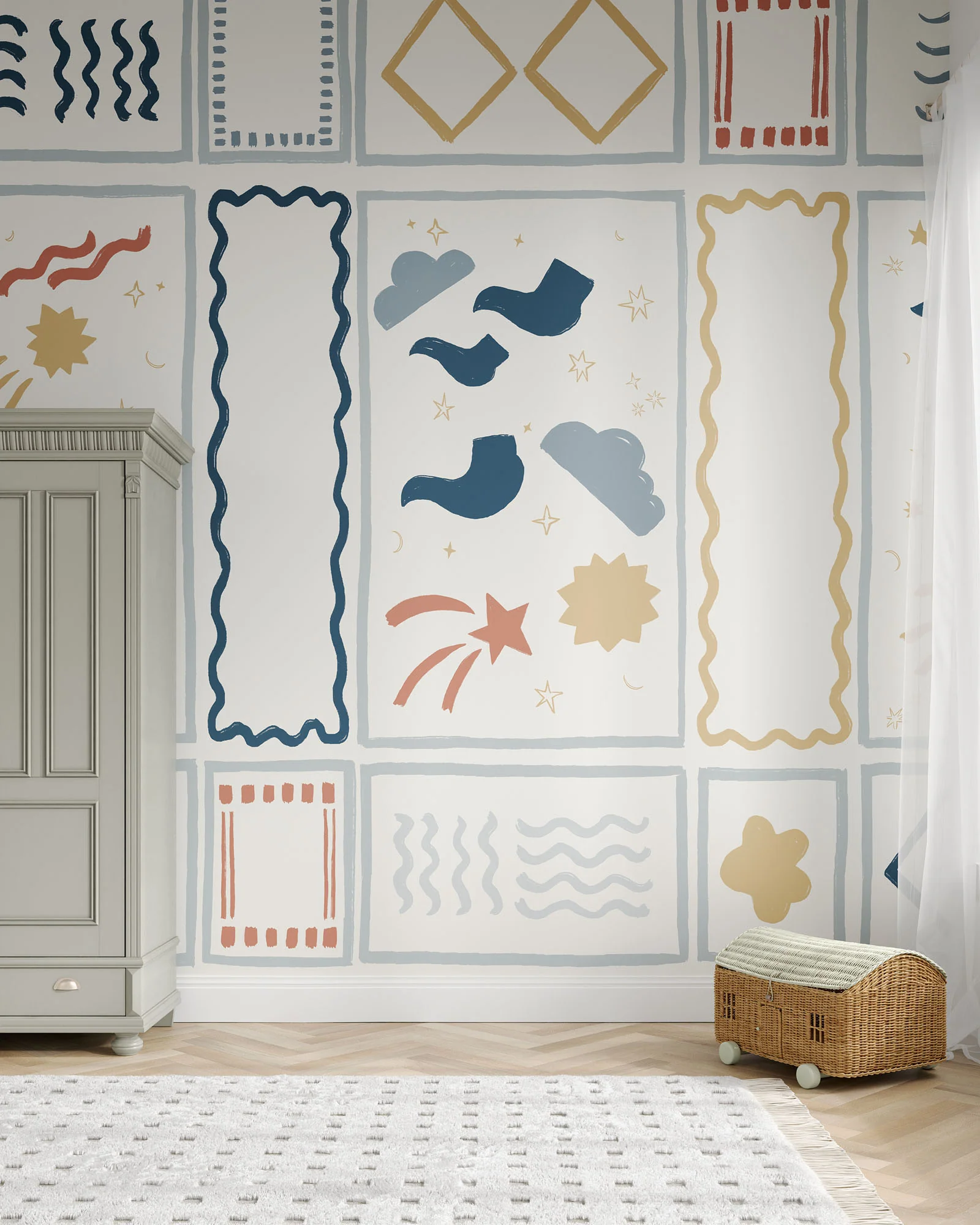 Artist's Apartment Wall Mural - Image 4
