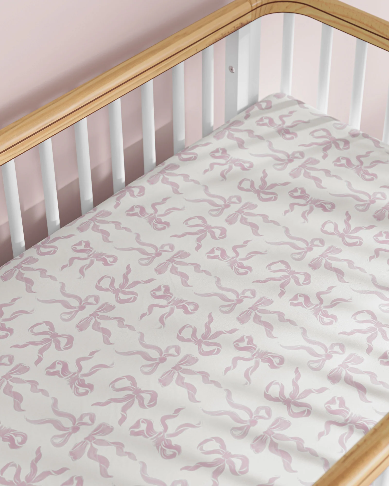 Ballet Slippers Crib Sheet Set - Image 2