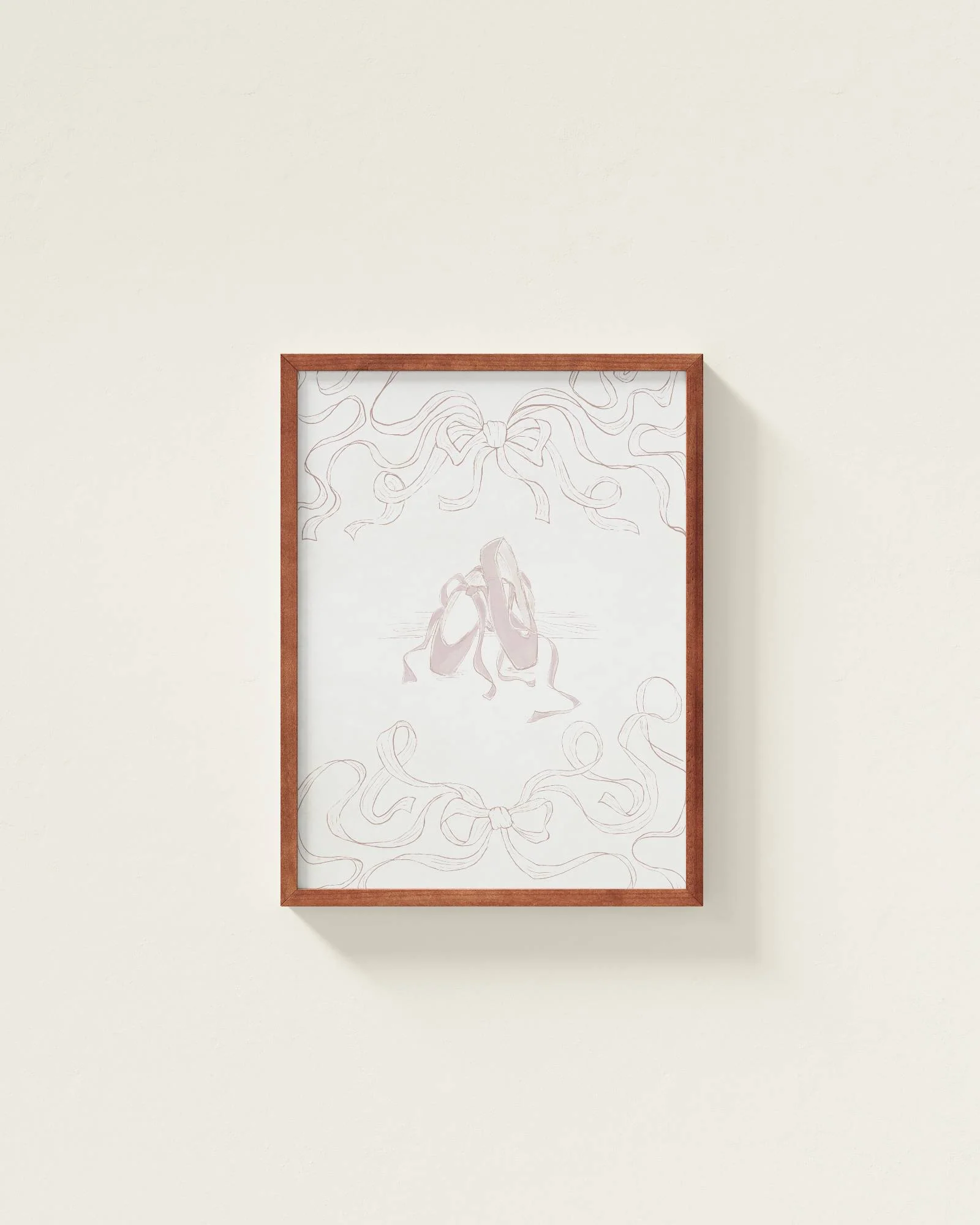 Ballet Slippers Framed Wall Art - Image 5