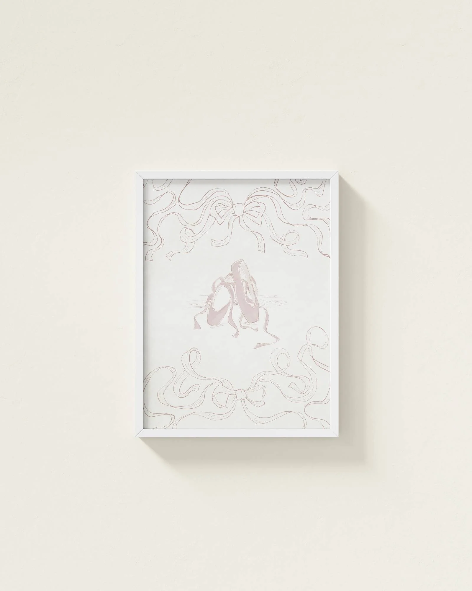 Ballet Slippers Framed Wall Art - Image 6