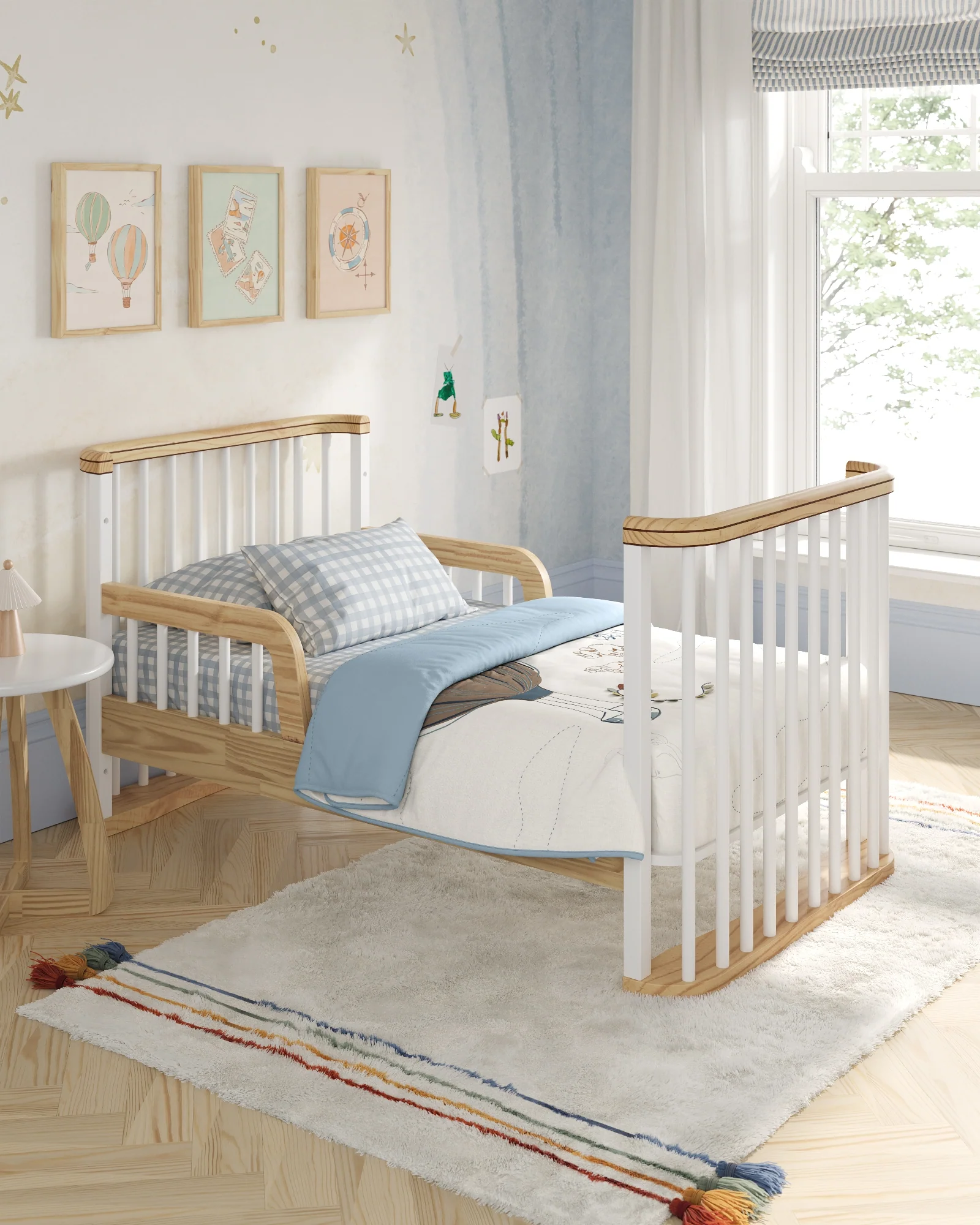 Balloon Race Baby Quilt - Image 3