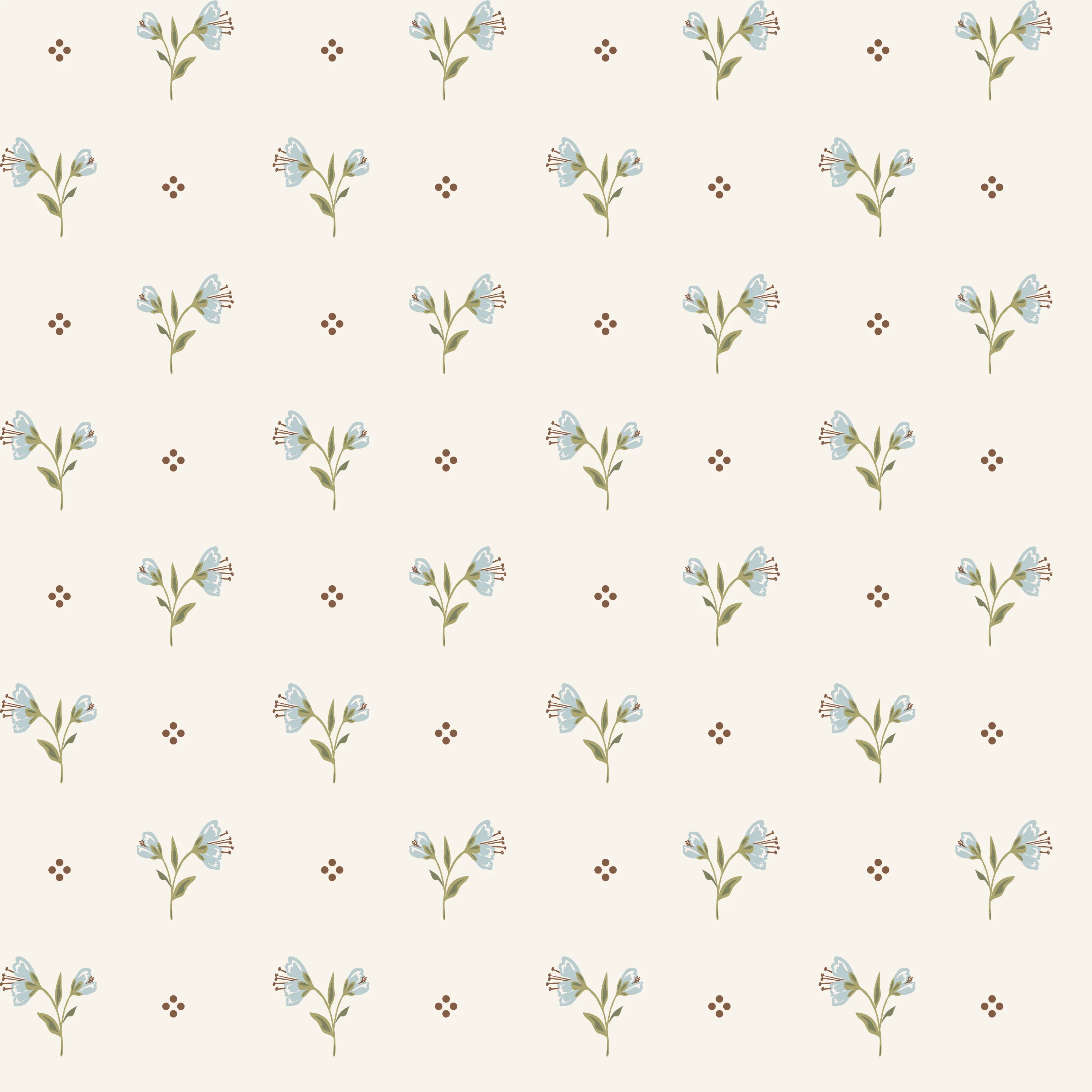 Bellflower Wallpaper Sample