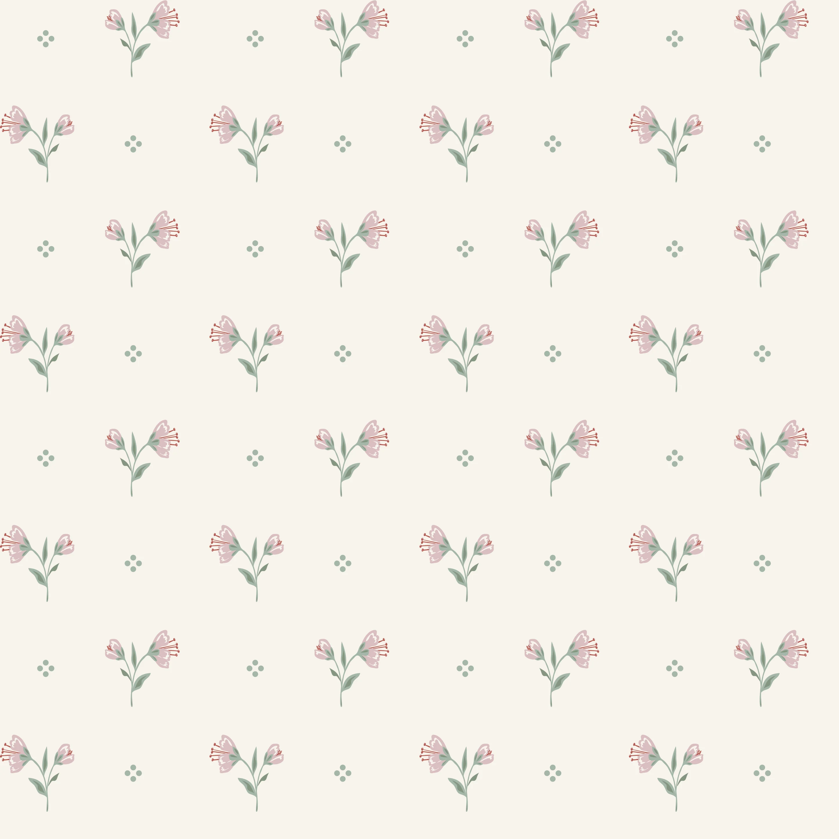 Bellflower Wallpaper Sample - Image 2