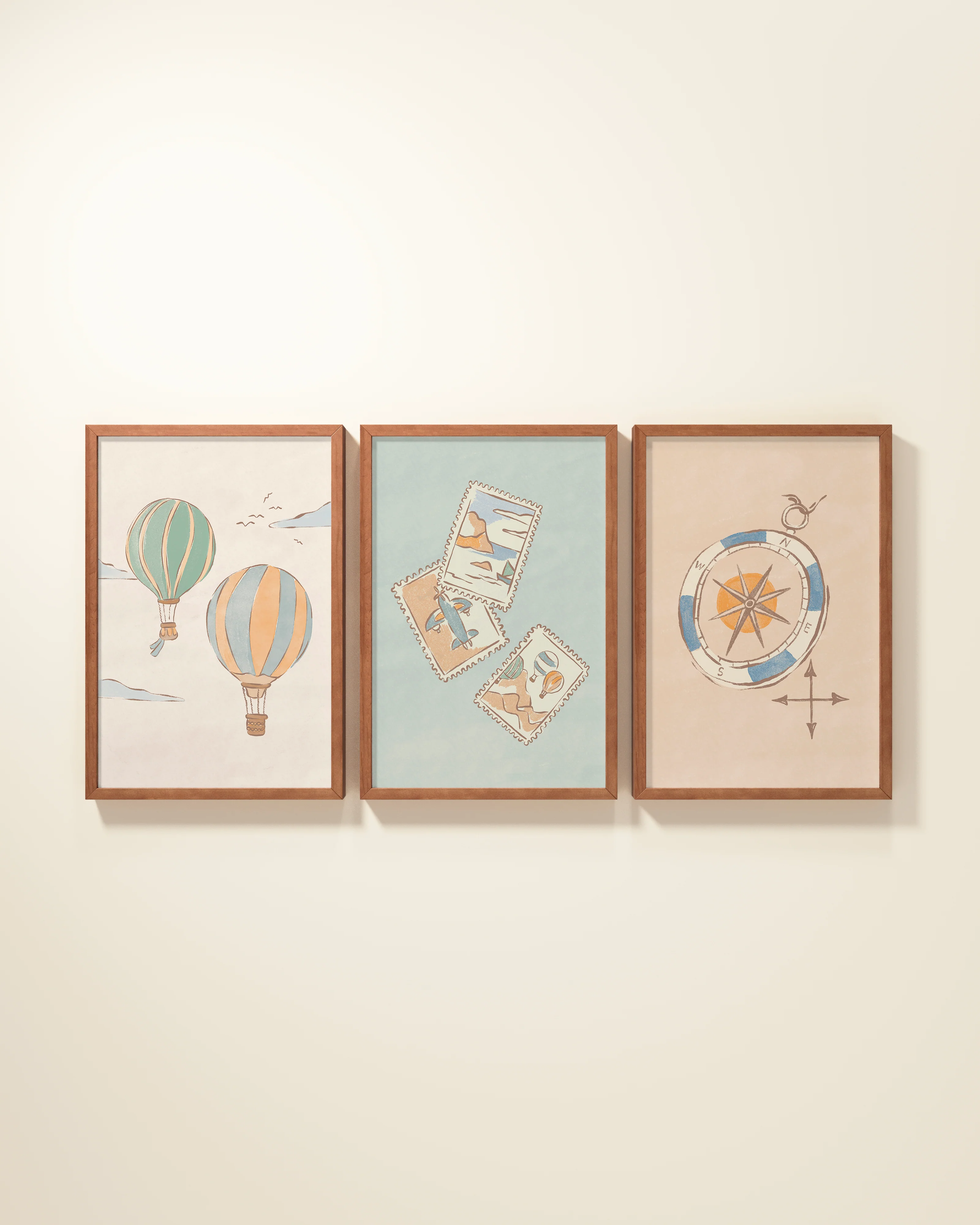 Bon Voyage Framed Wall Art Set - Image 7
