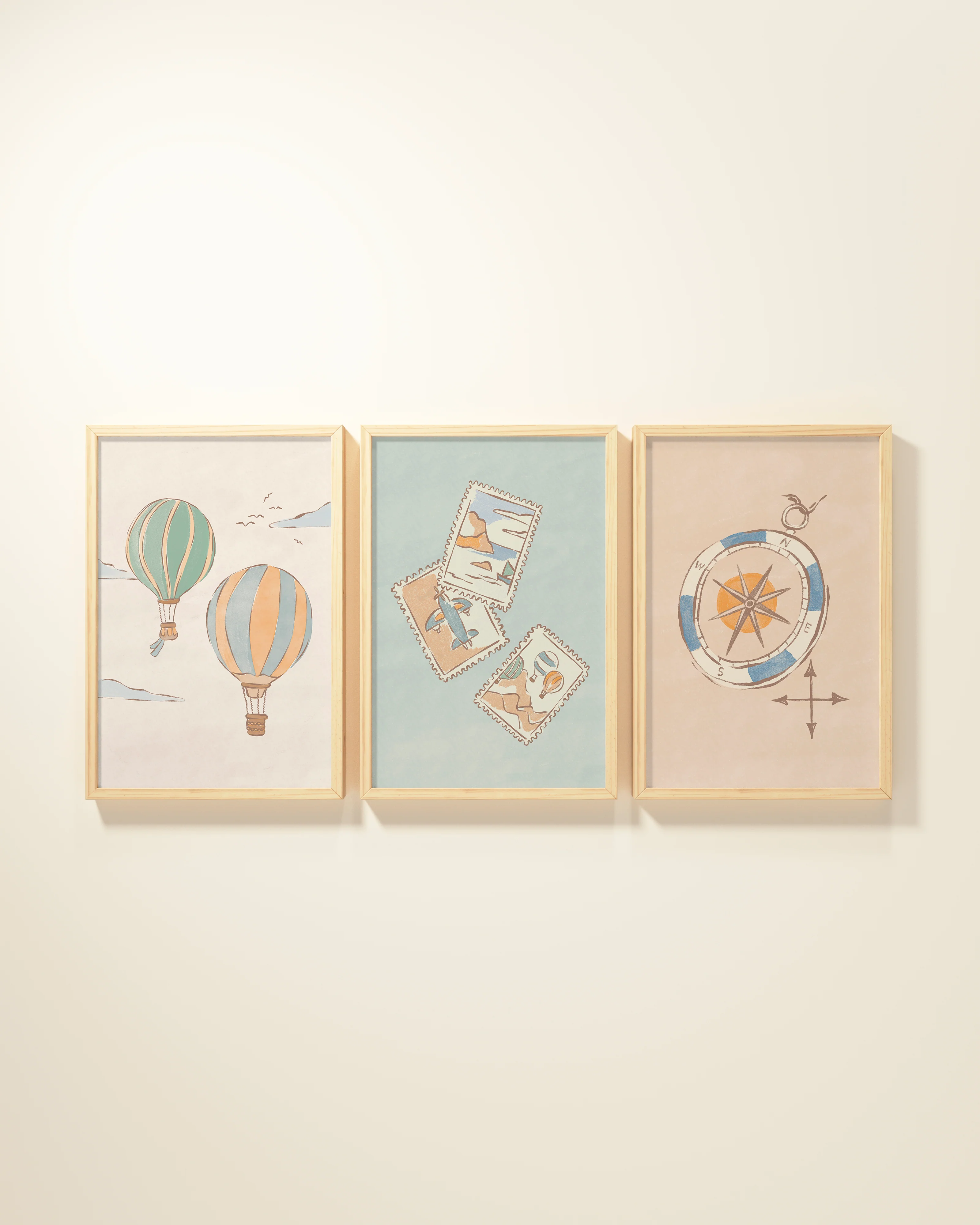 Bon Voyage Framed Wall Art Set - Image 9