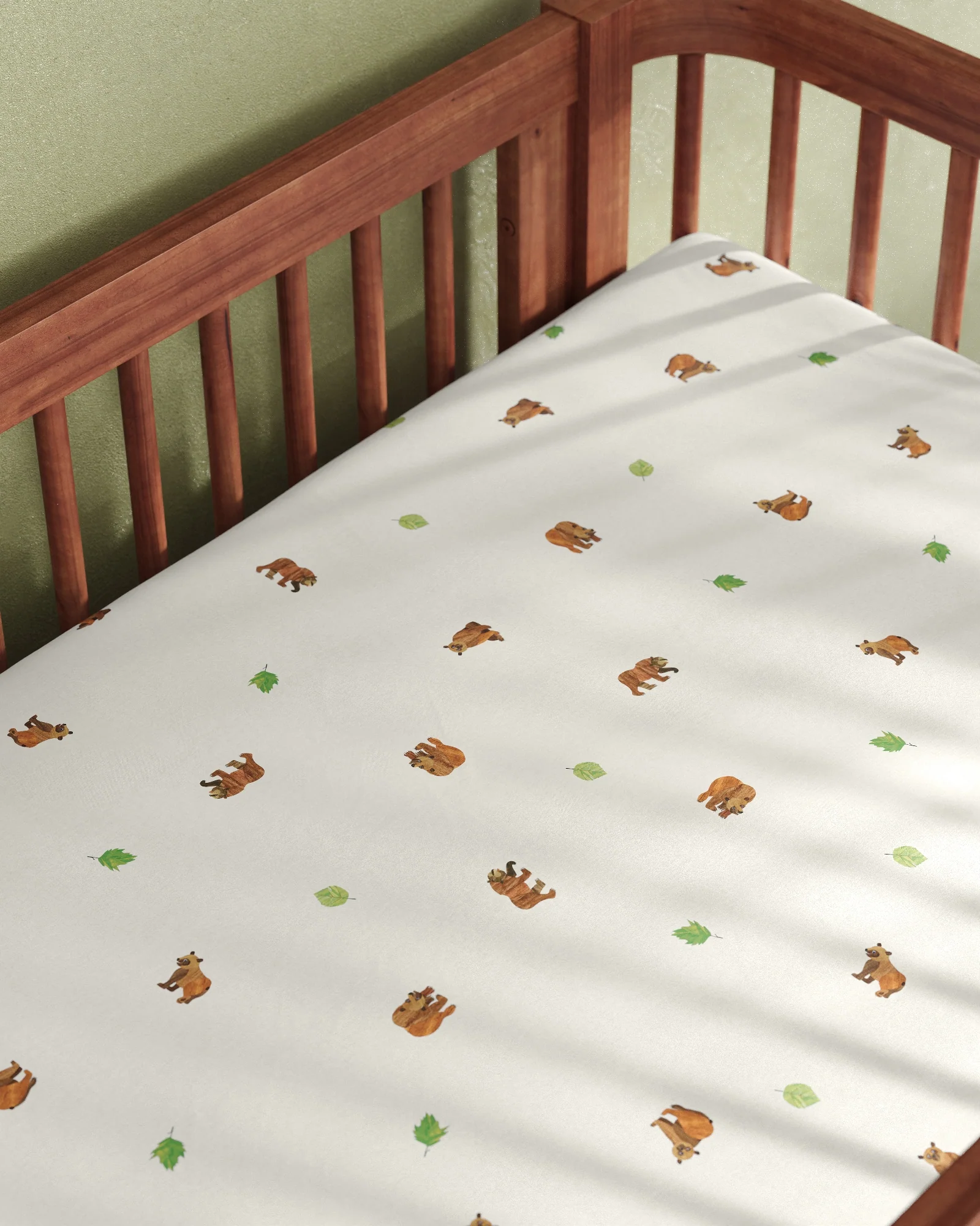 Brown Bear, Brown Bear Crib Sheet Set | Eric Carle x Nestig - Image 3