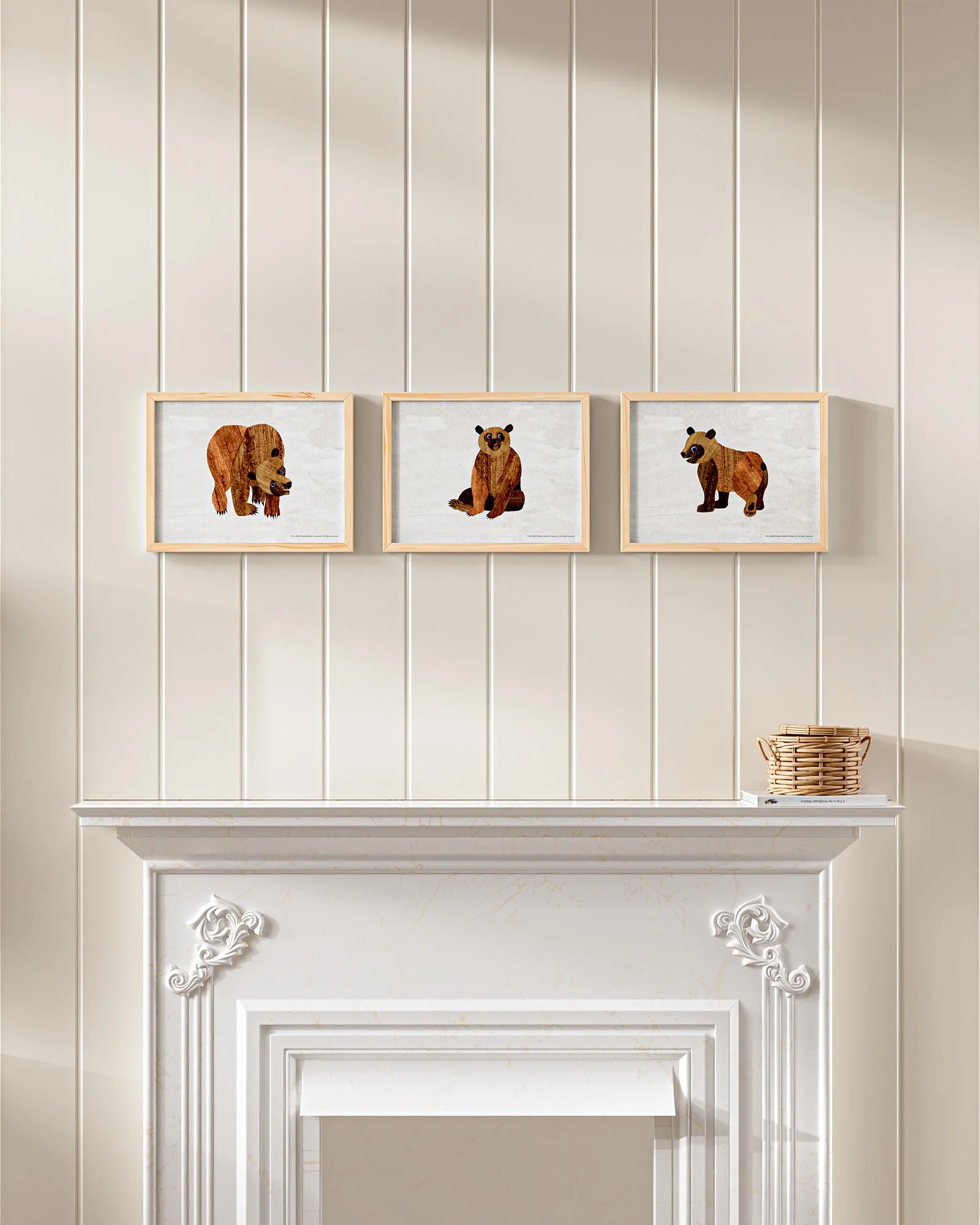 Brown Bear, Brown Bear Framed Wall Art Set | Eric Carle x Nestig - Image 4