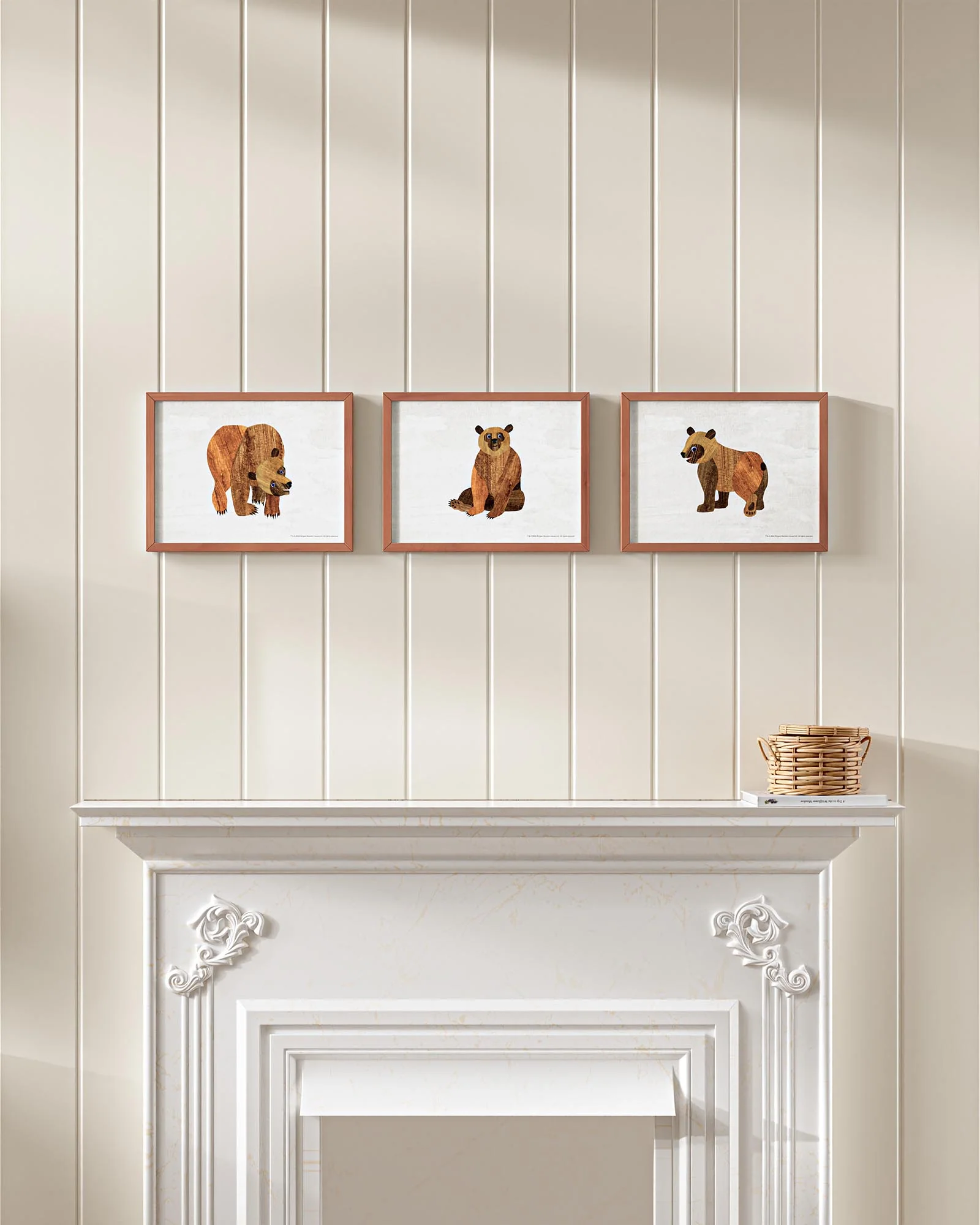 Brown Bear, Brown Bear Framed Wall Art Set | Eric Carle x Nestig - Image 5
