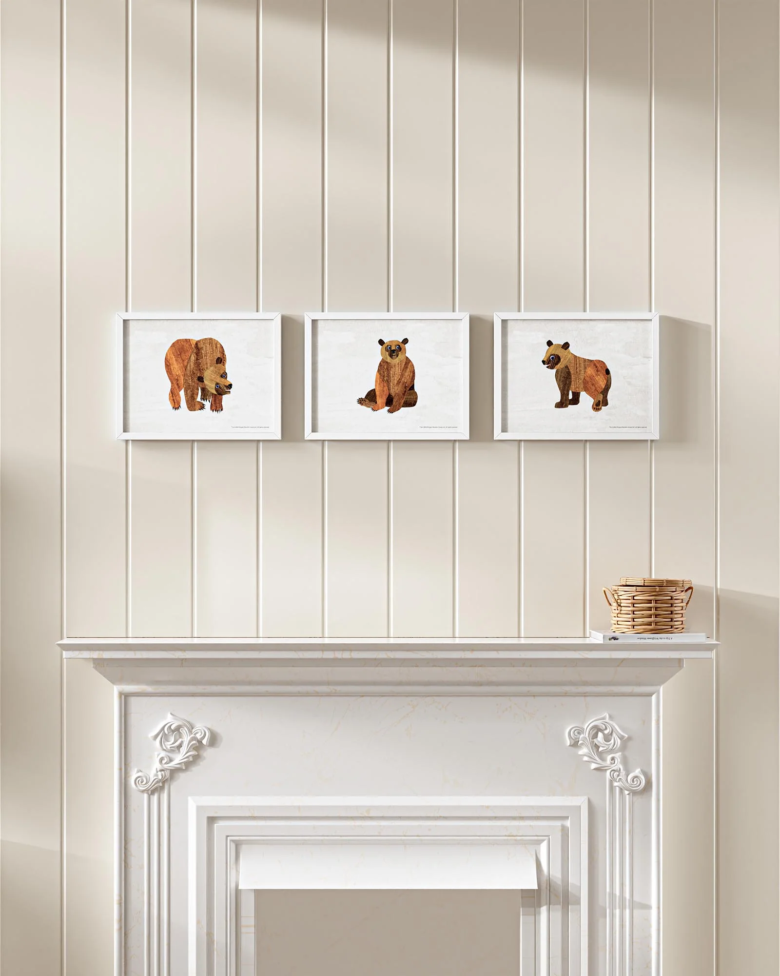 Brown Bear, Brown Bear Framed Wall Art Set | Eric Carle x Nestig - Image 6