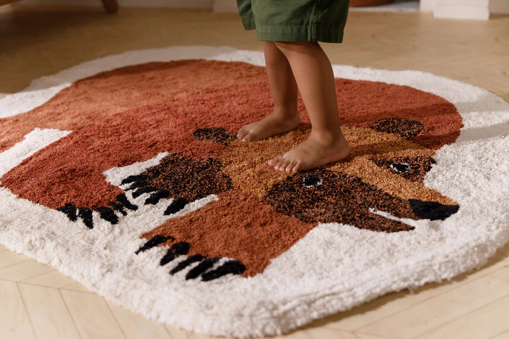 Brown Bear, Brown Bear Washable Rug | Eric Carle x Nestig - Image 3