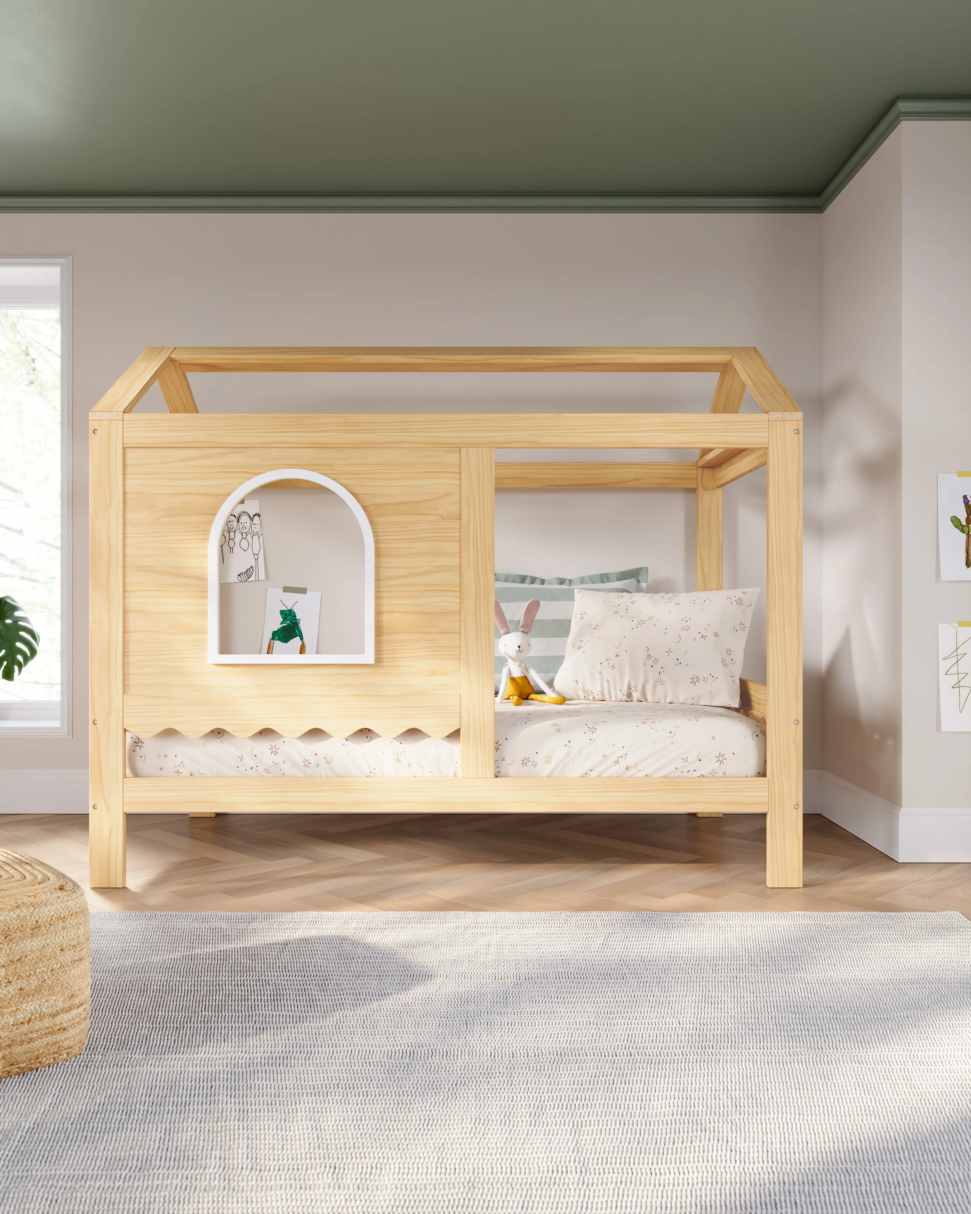 Bungalow Playhouse Kids Bed - Image 10