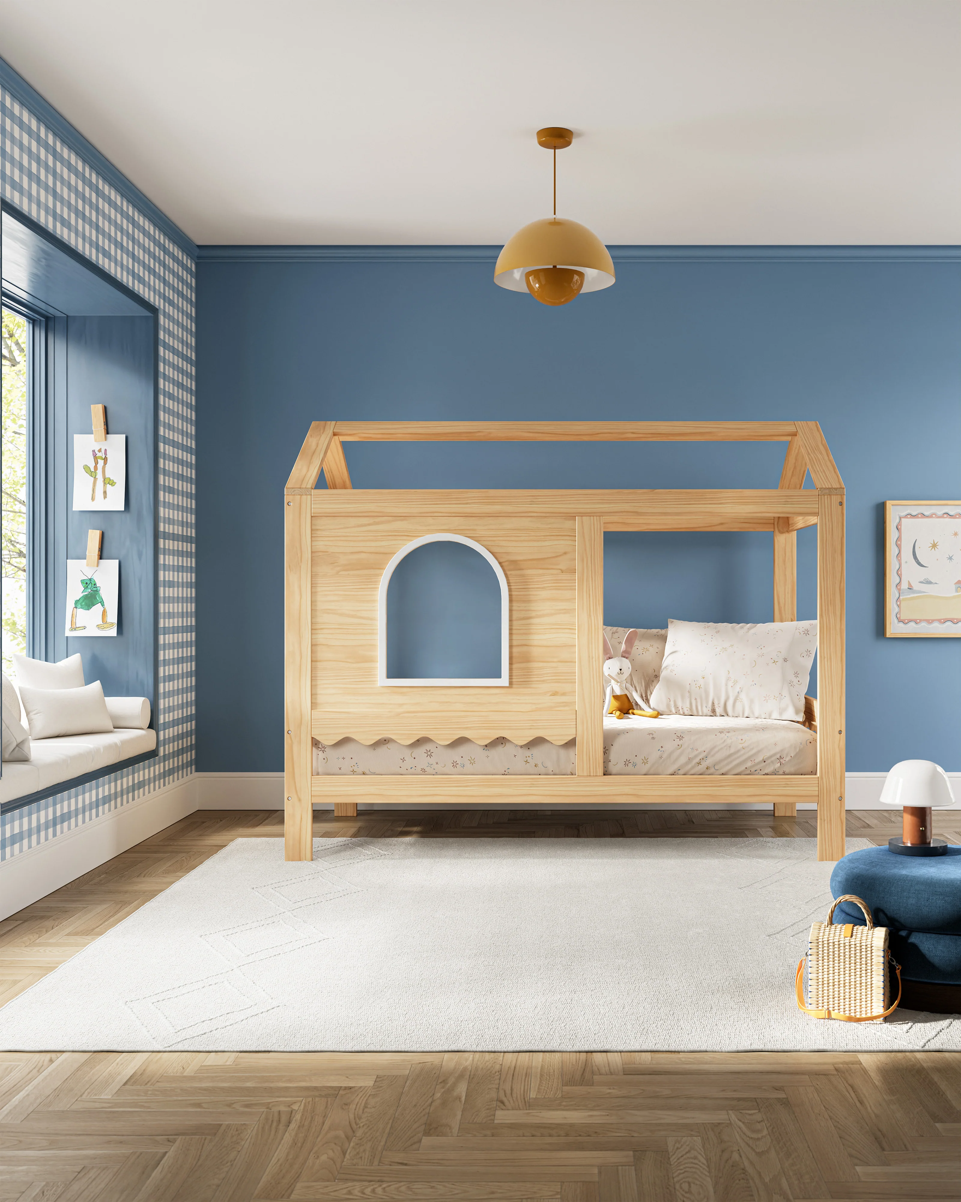Bungalow Playhouse Kids Bed - Image 6