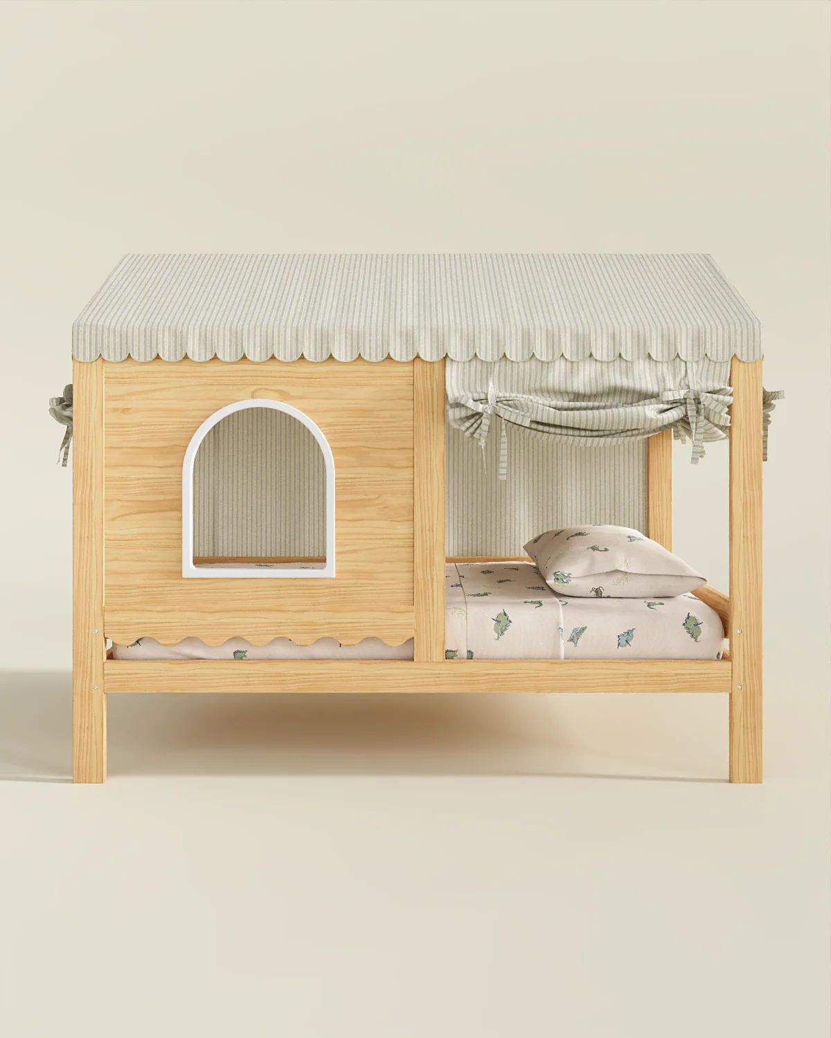 Bungalow Playhouse Kids Bed Tent - Image 3