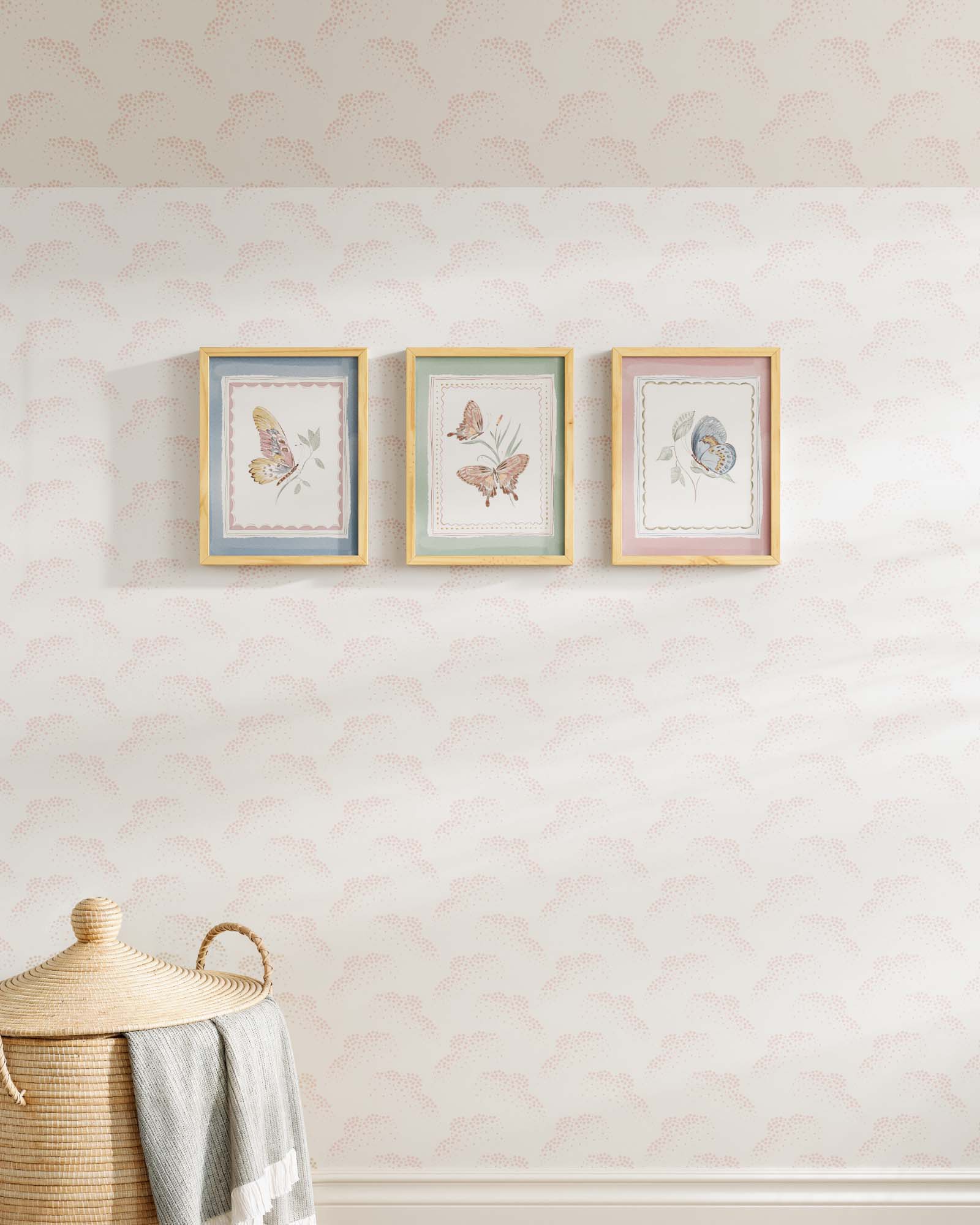 Butterfly Garden Framed Wall Art Set - Image 4