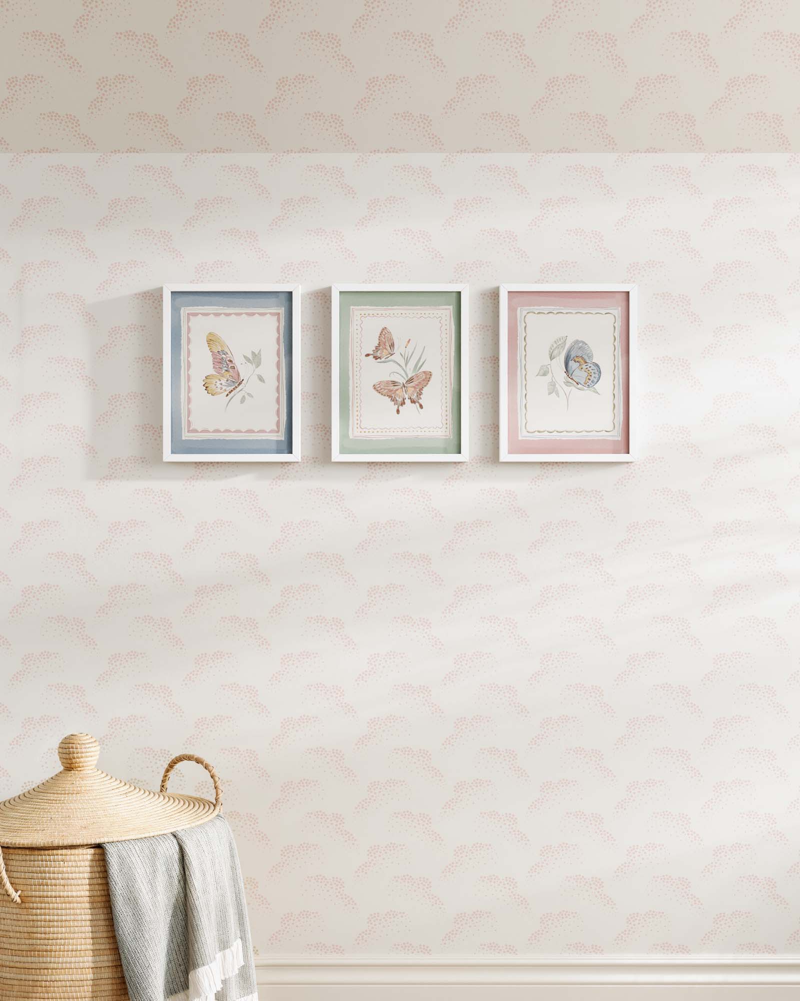 Butterfly Garden Framed Wall Art Set - Image 5