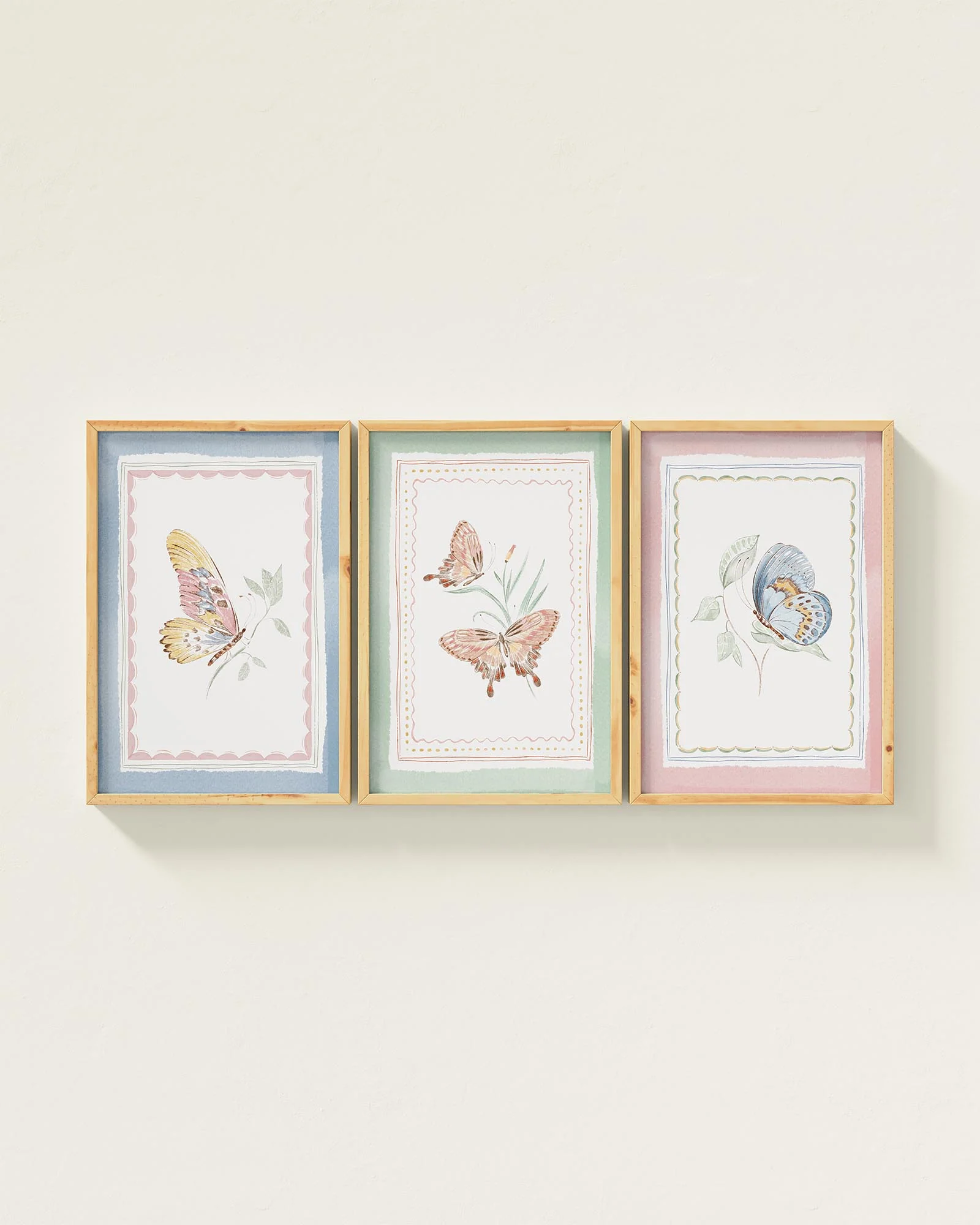 Butterfly Garden Framed Wall Art Set - Image 7