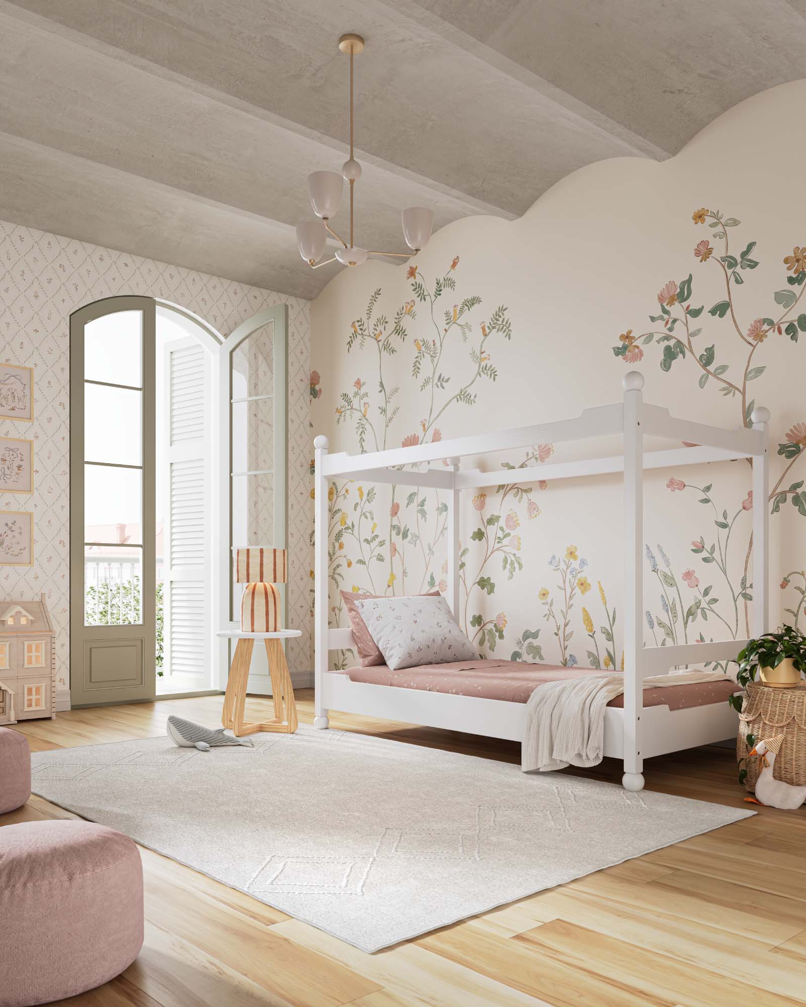 Castle Canopy Kids Bed - Image 12