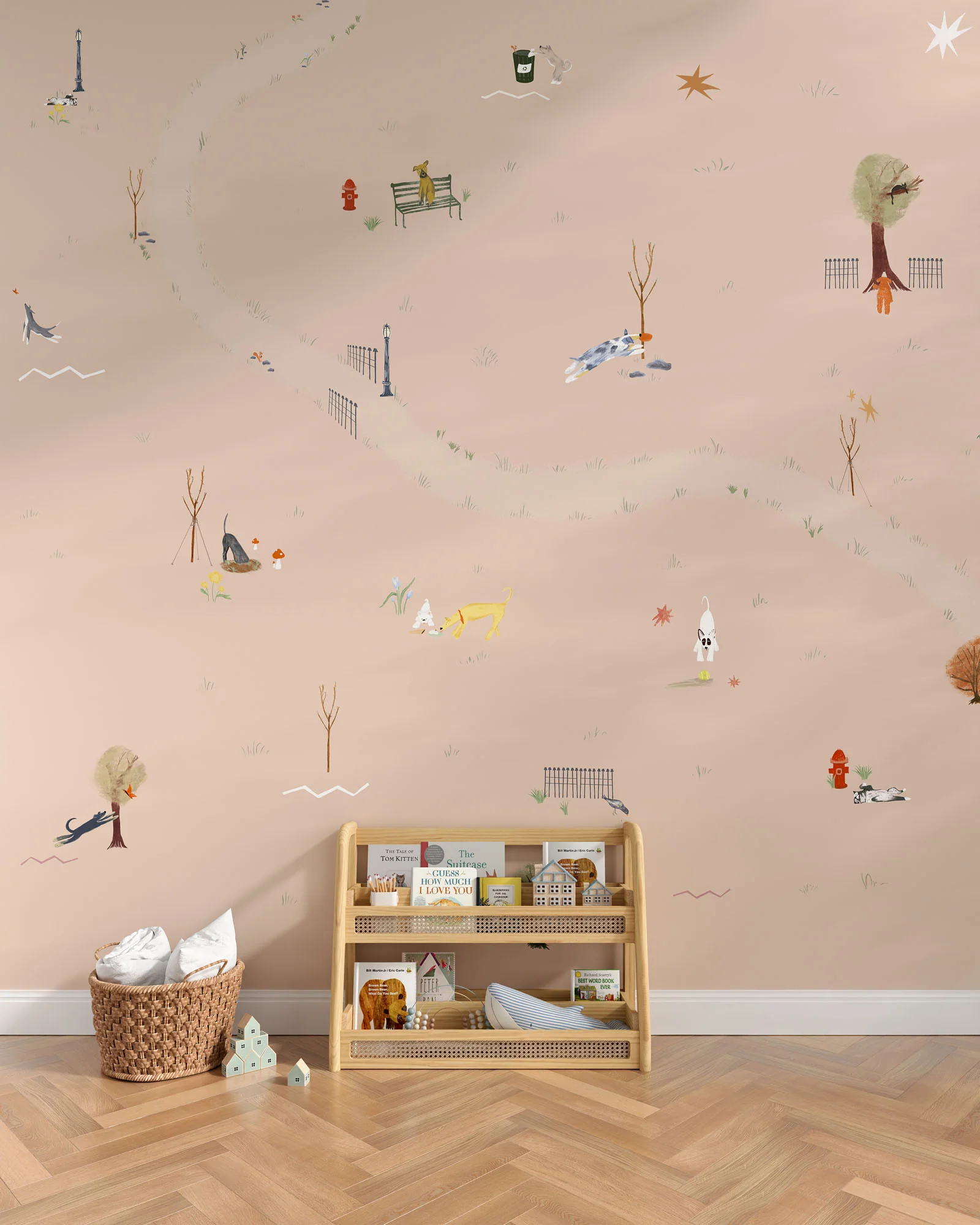 Central Park Dogs Wall Mural - Image 13
