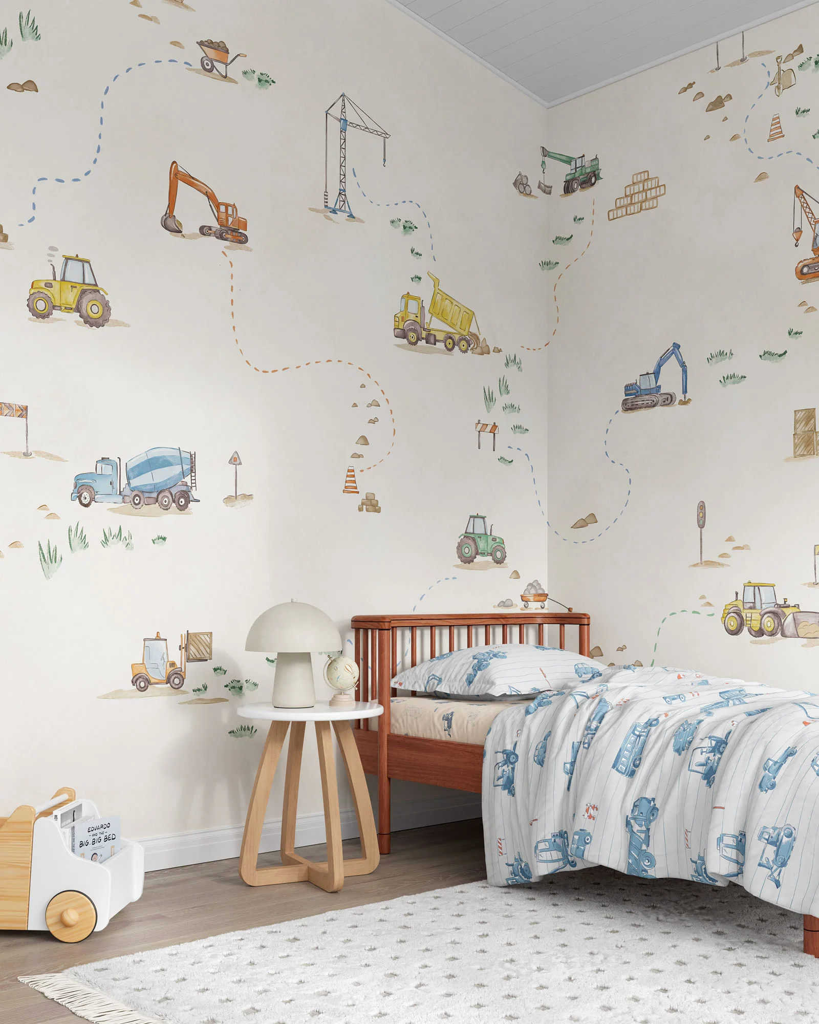 Construction Crew Wall Mural - Image 4
