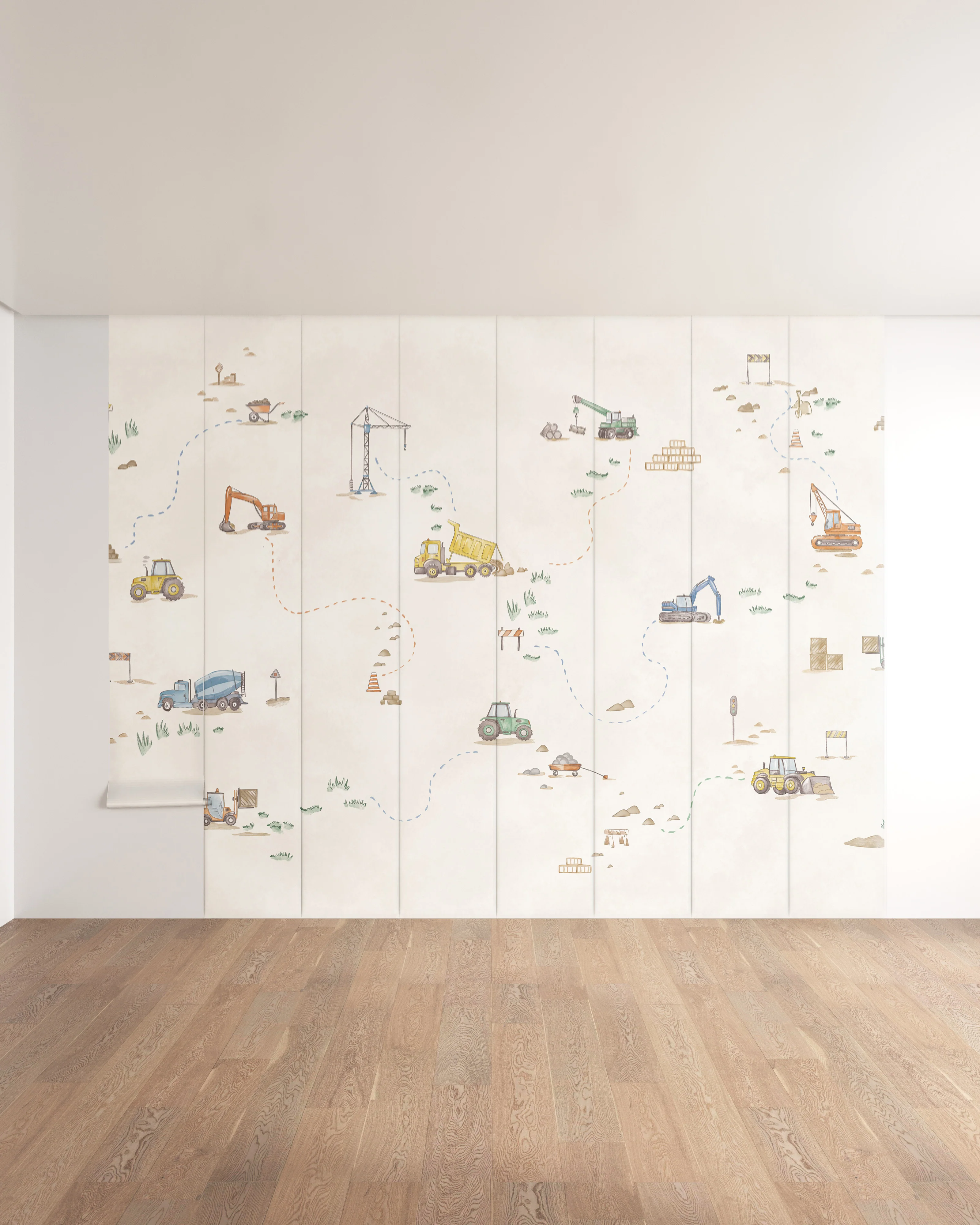 Construction Crew Wall Mural - Image 6