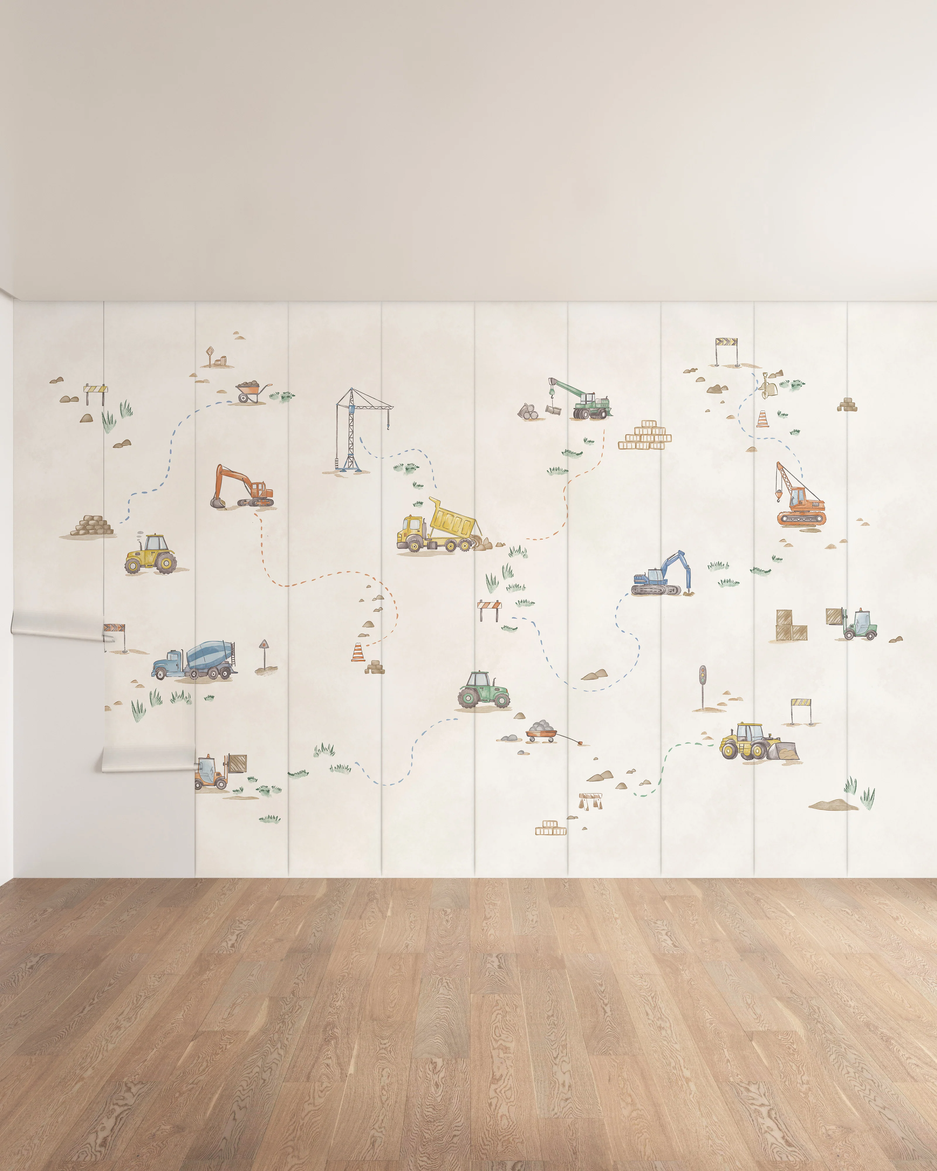 Construction Crew Wall Mural - Image 7