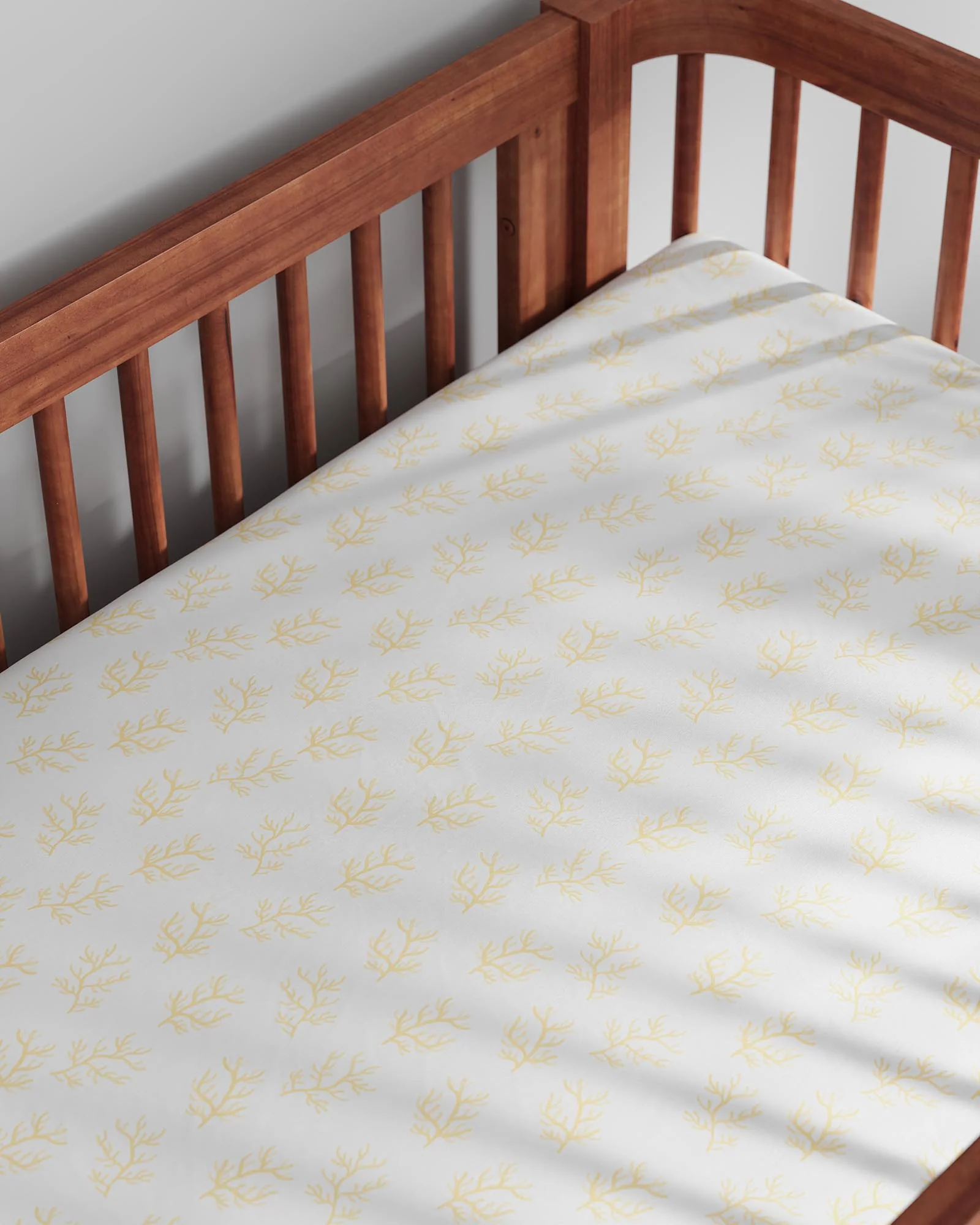 Coral Crib Sheet Set - Image 3