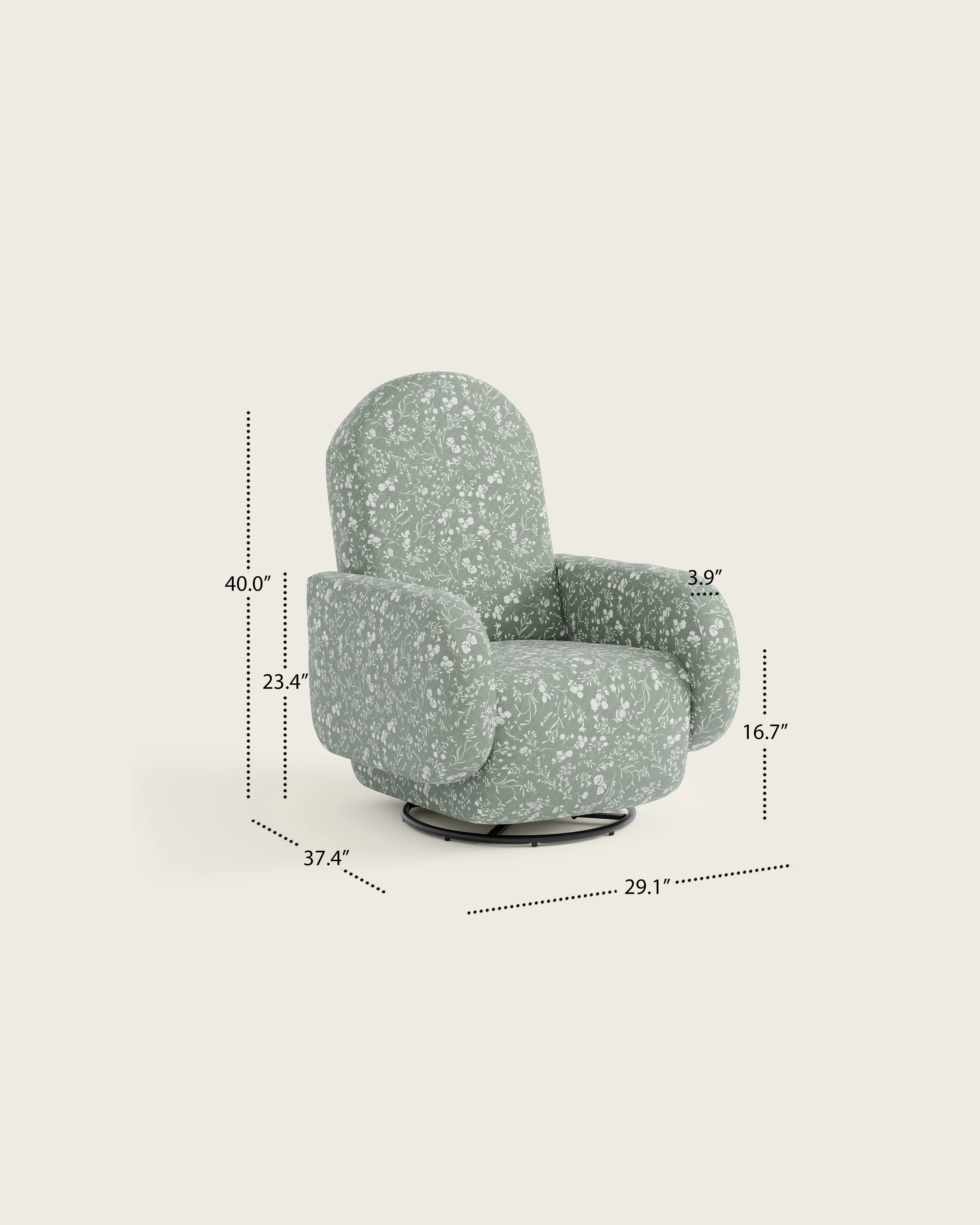 The Cosma Swivel Glider - Image 14
