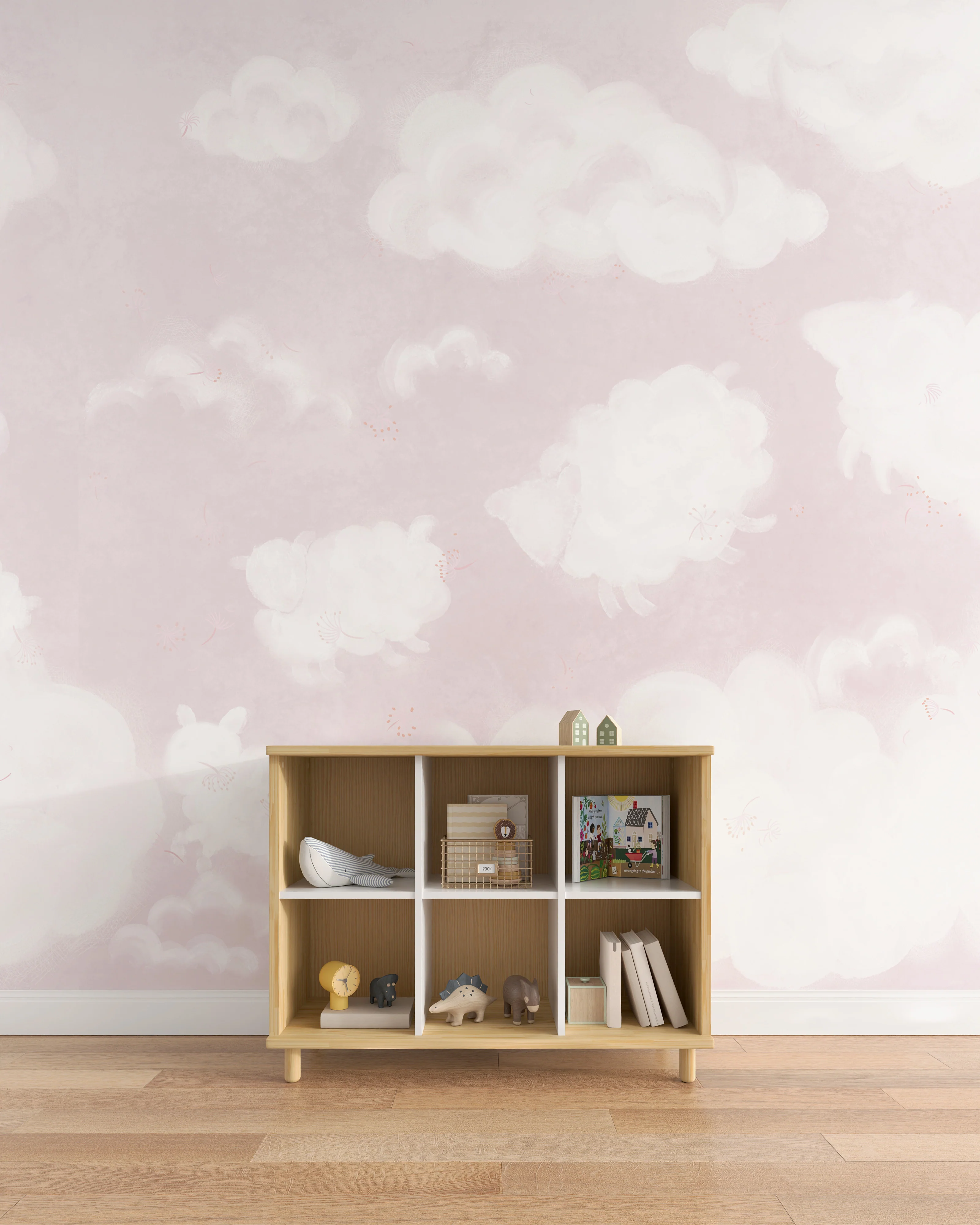 Counting Sheep Wall Mural - Image 3