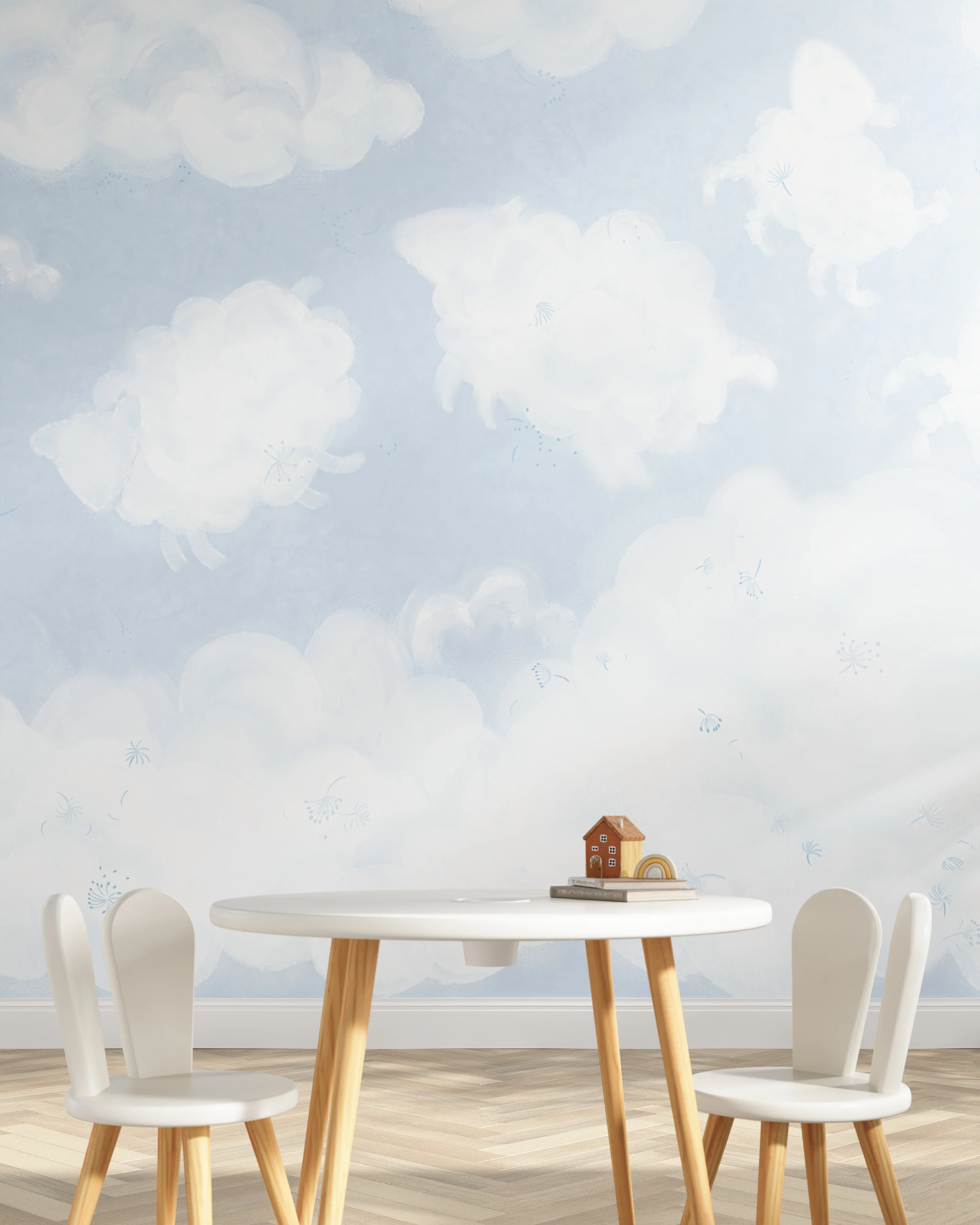 Counting Sheep Wall Mural - Image 6