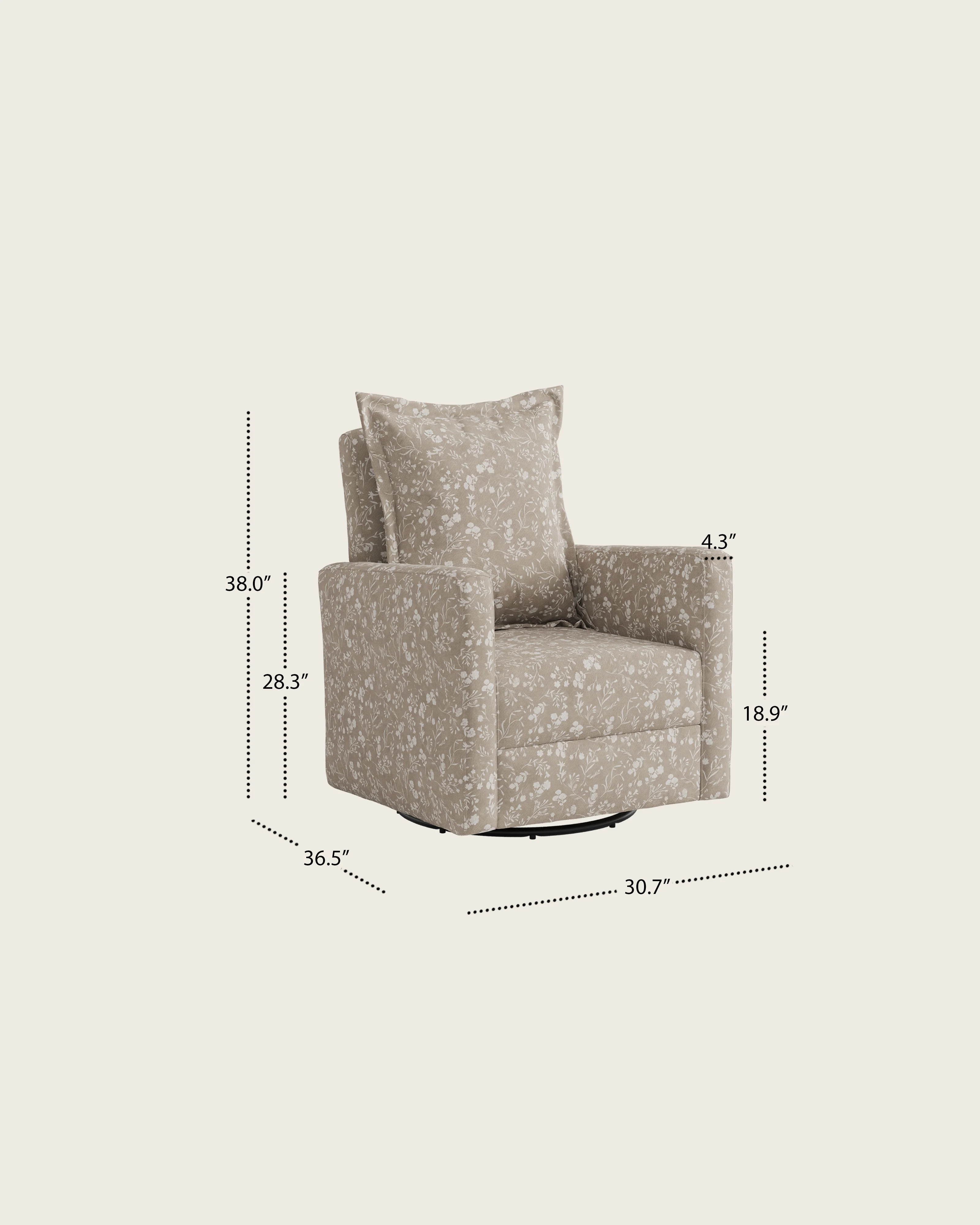 The Dawn Swivel Glider - Image 110