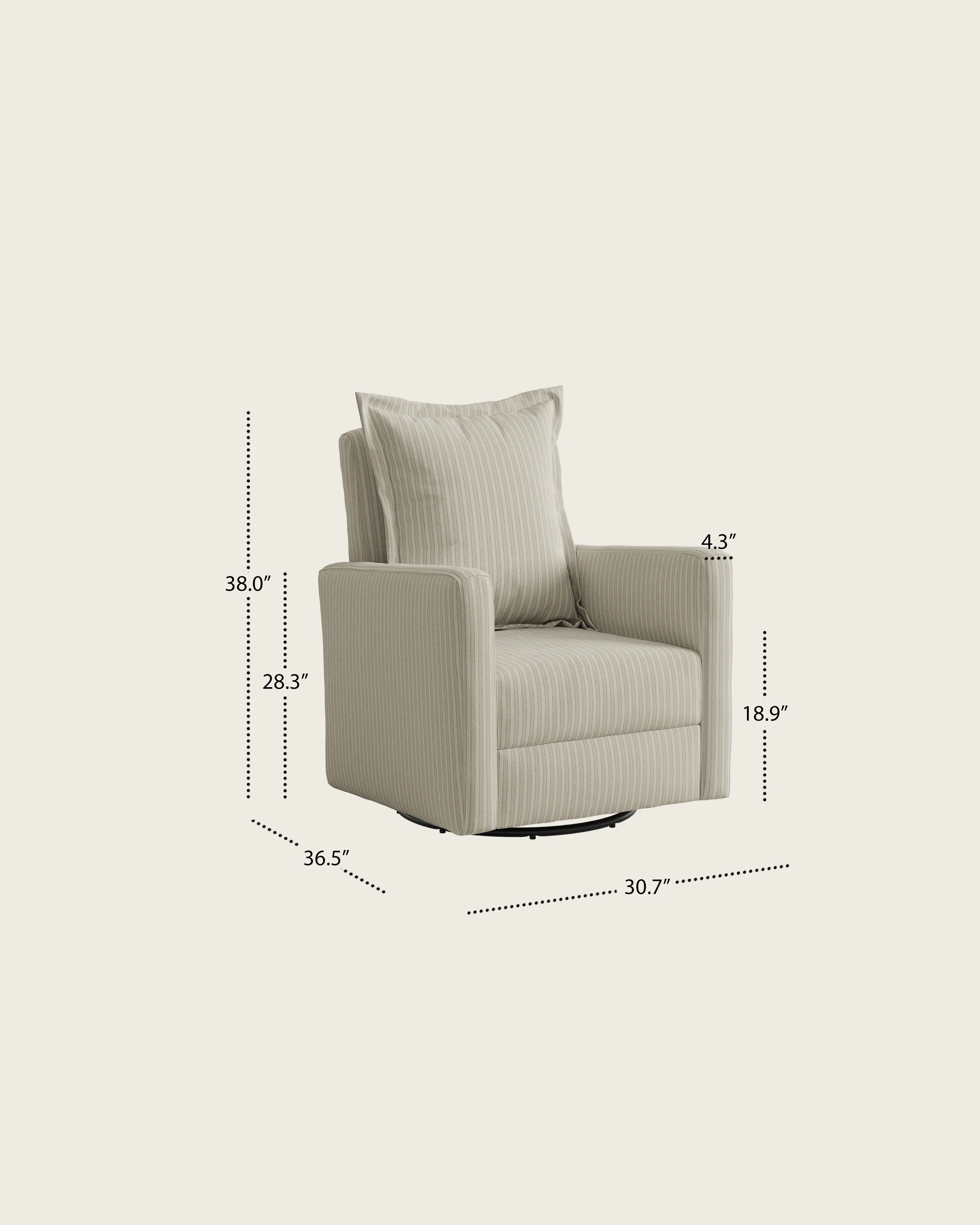 The Dawn Swivel Glider - Image 126