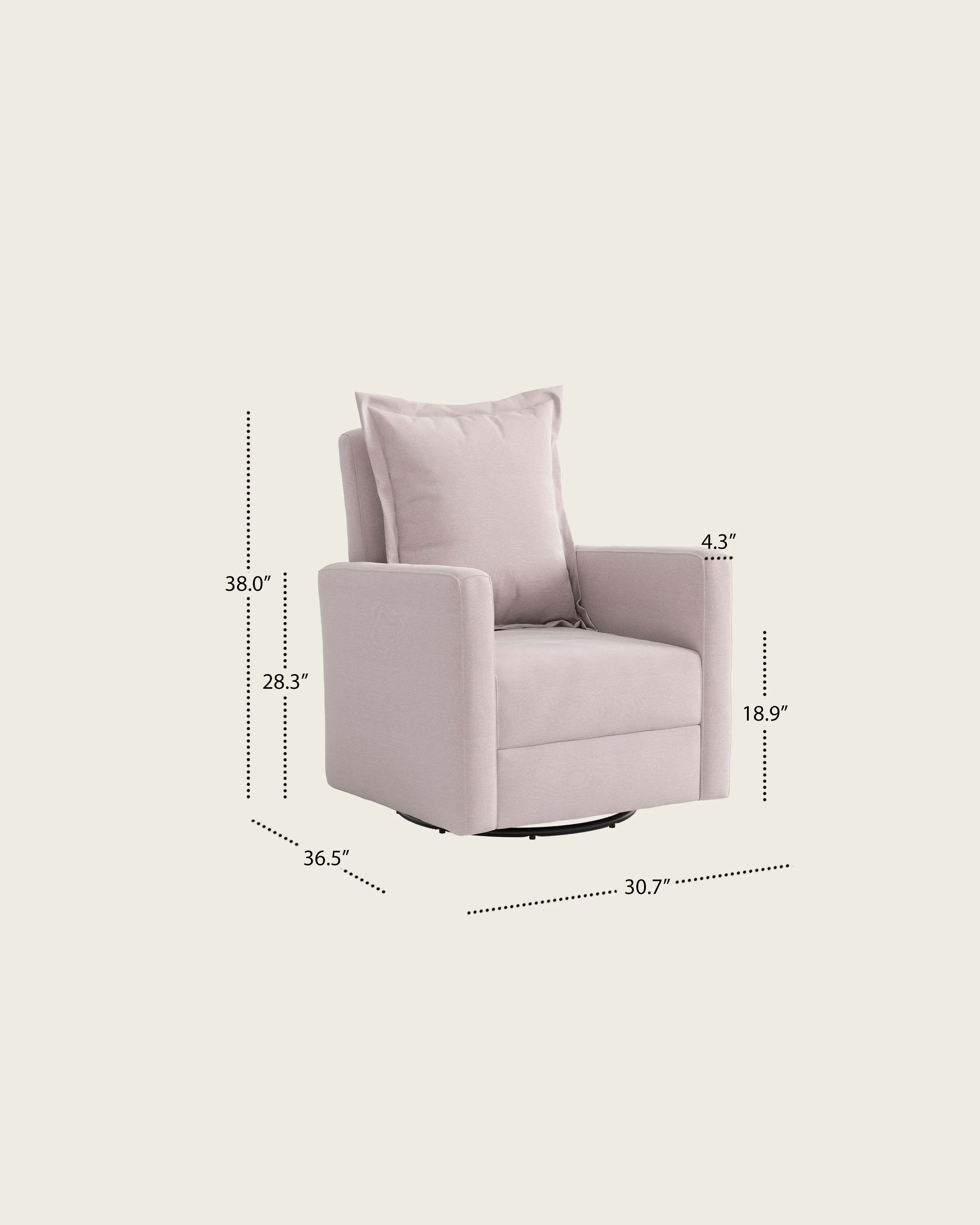 The Dawn Swivel Glider - Image 15