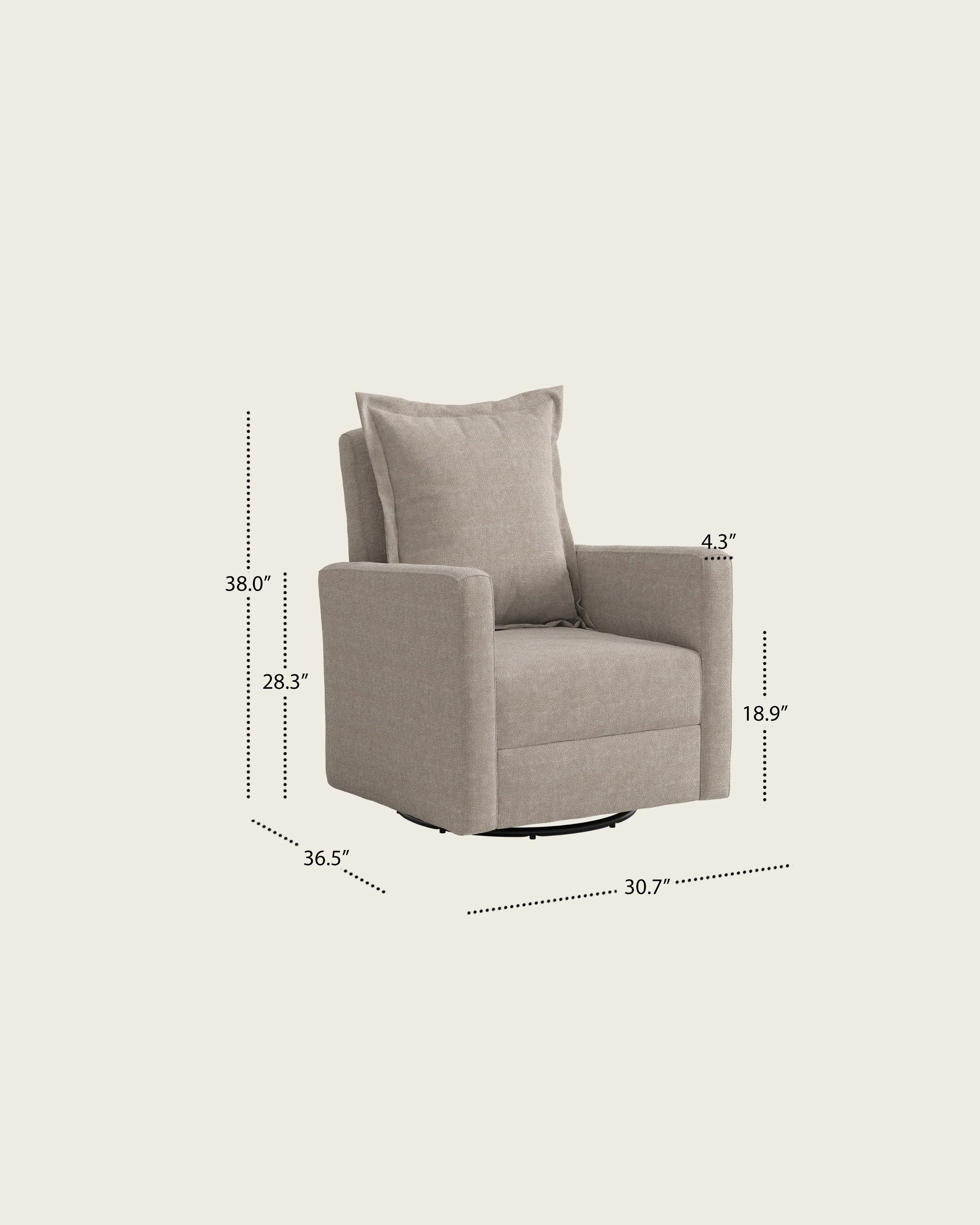 The Dawn Swivel Glider - Image 174