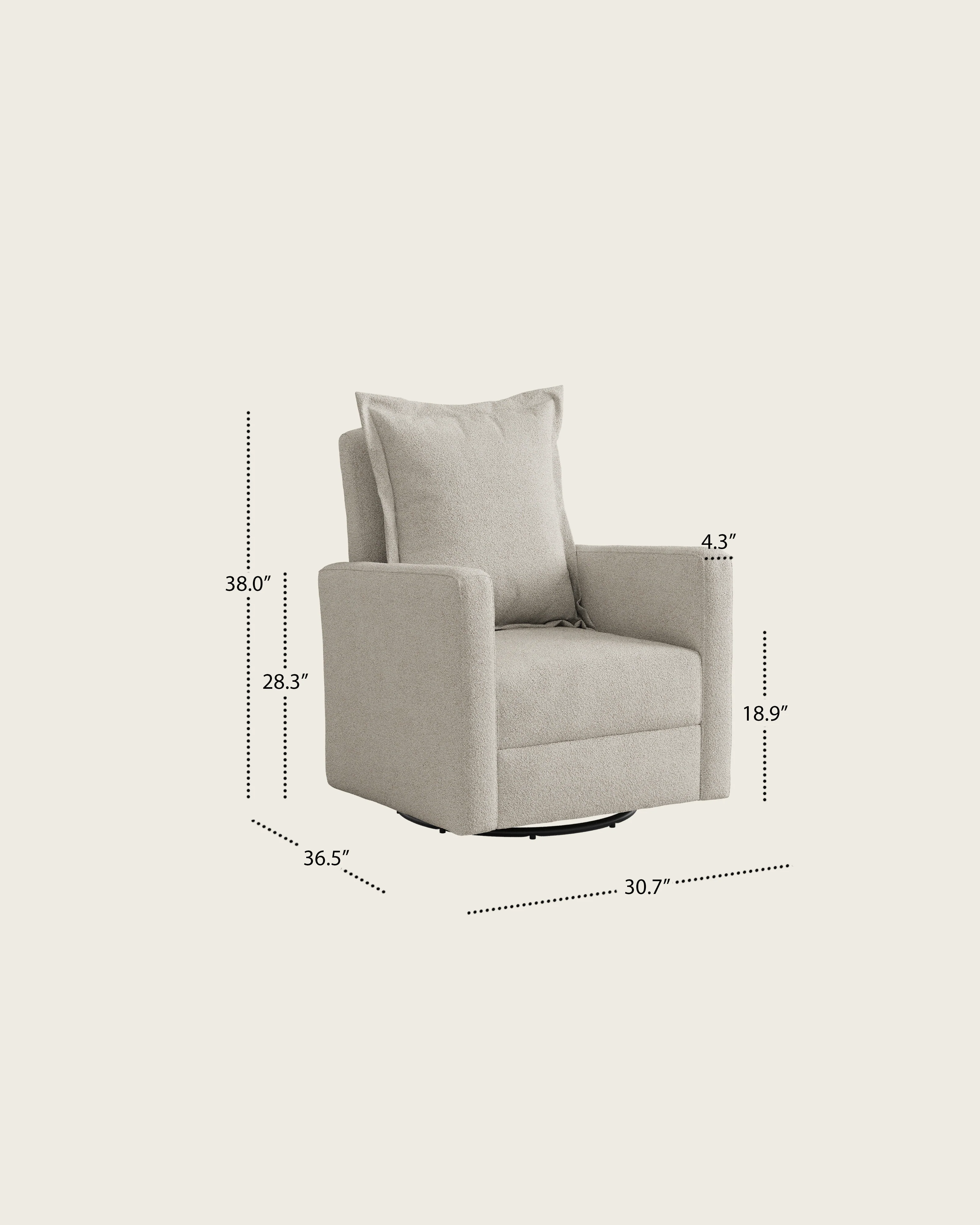 The Dawn Swivel Glider - Image 207