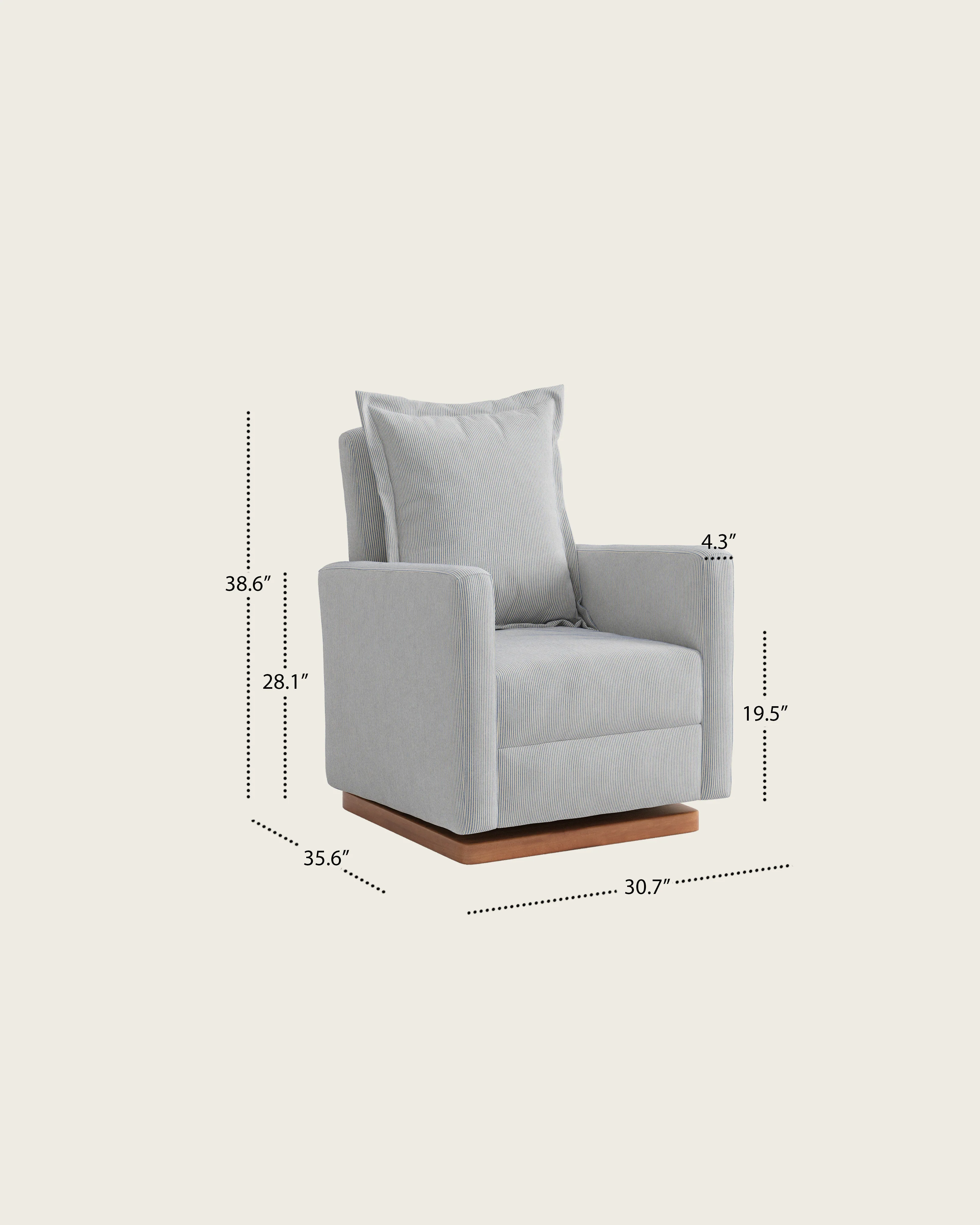 The Dawn Swivel Glider - Image 30