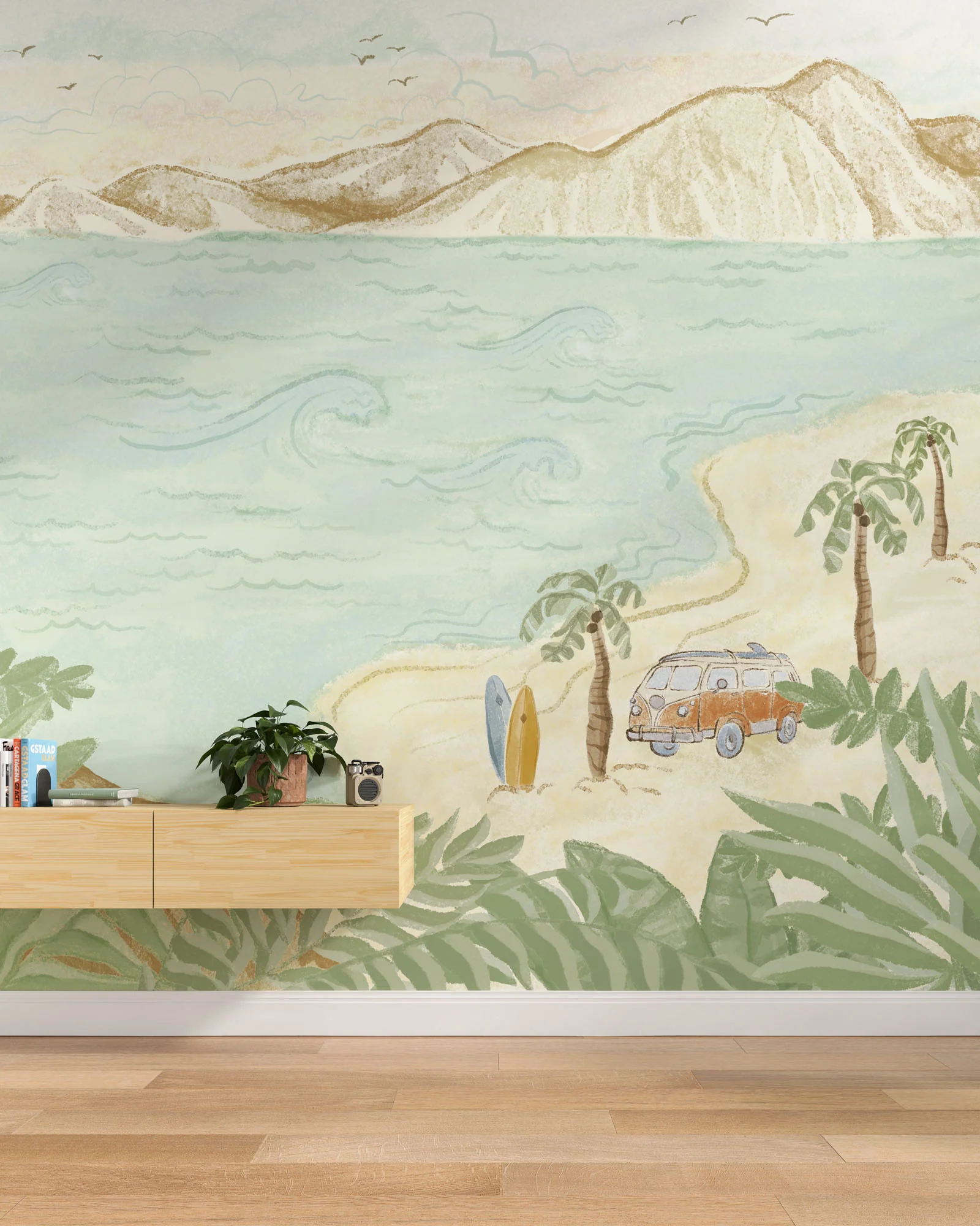 Dawn Patrol Wall Mural - Image 4