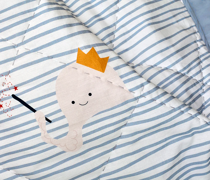Deep Sea Party Baby Quilt - Image 4